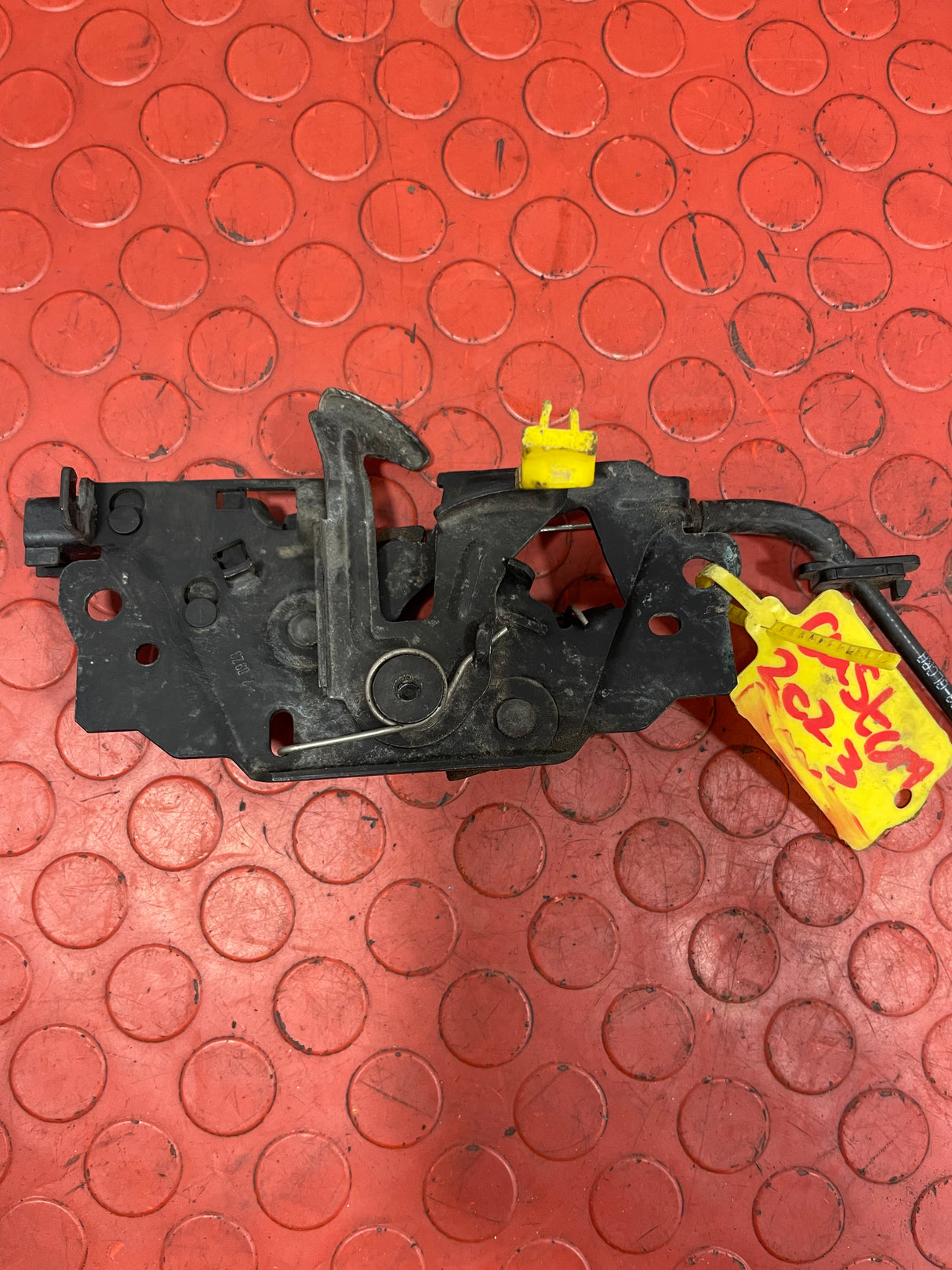 Ford Transit Custom BONNET LATCH MECHANISM & CABLE 2016-2023 (cut in the lever-see photos please) P/N JK2116A665AD / JK2116D662AA