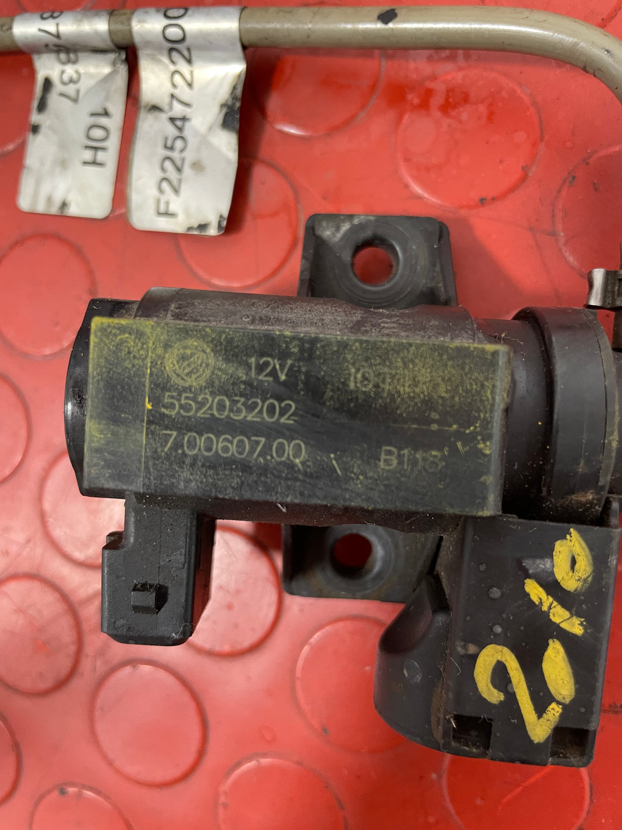 Citroen Berlingo/Peugeot Partner TURBO BOOST SOLENOID VALVE 2008-2011 P/N 55203202 / 70060700