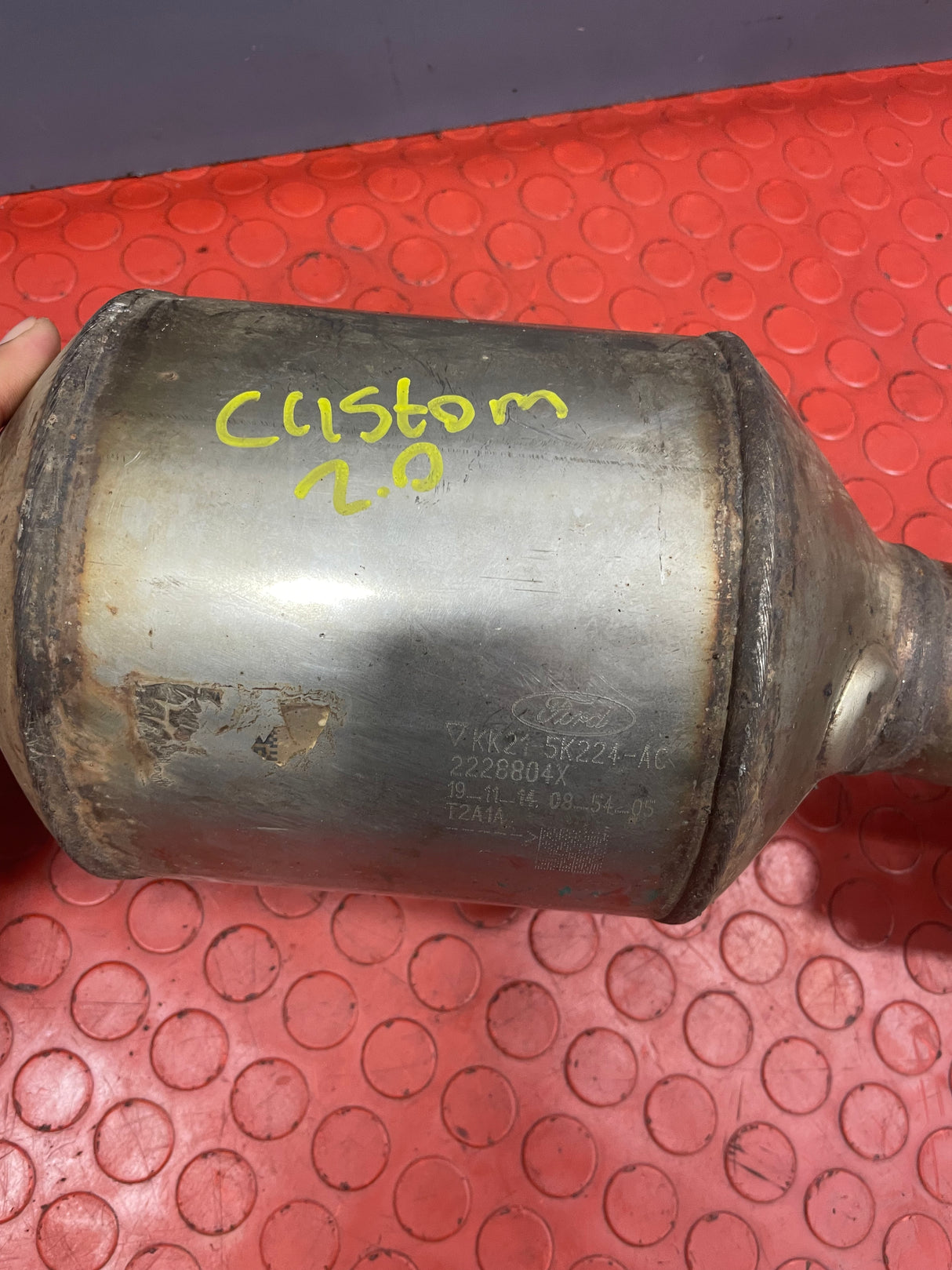 Ford Transit Custom CATALYTIC CONVERTER 2016-2023 P/N KK215K224AC