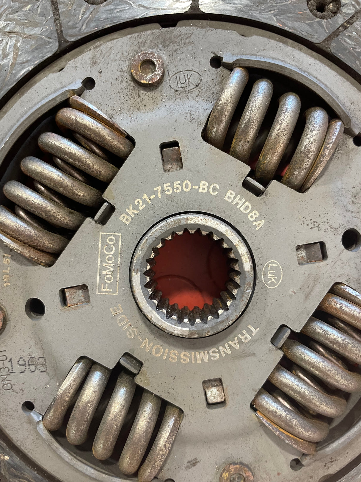 Ford Transit Custom CLUTCH PRESSURE PLATE & CLUTCH DISC 2.2 2013-2016 P/N BK217563BA