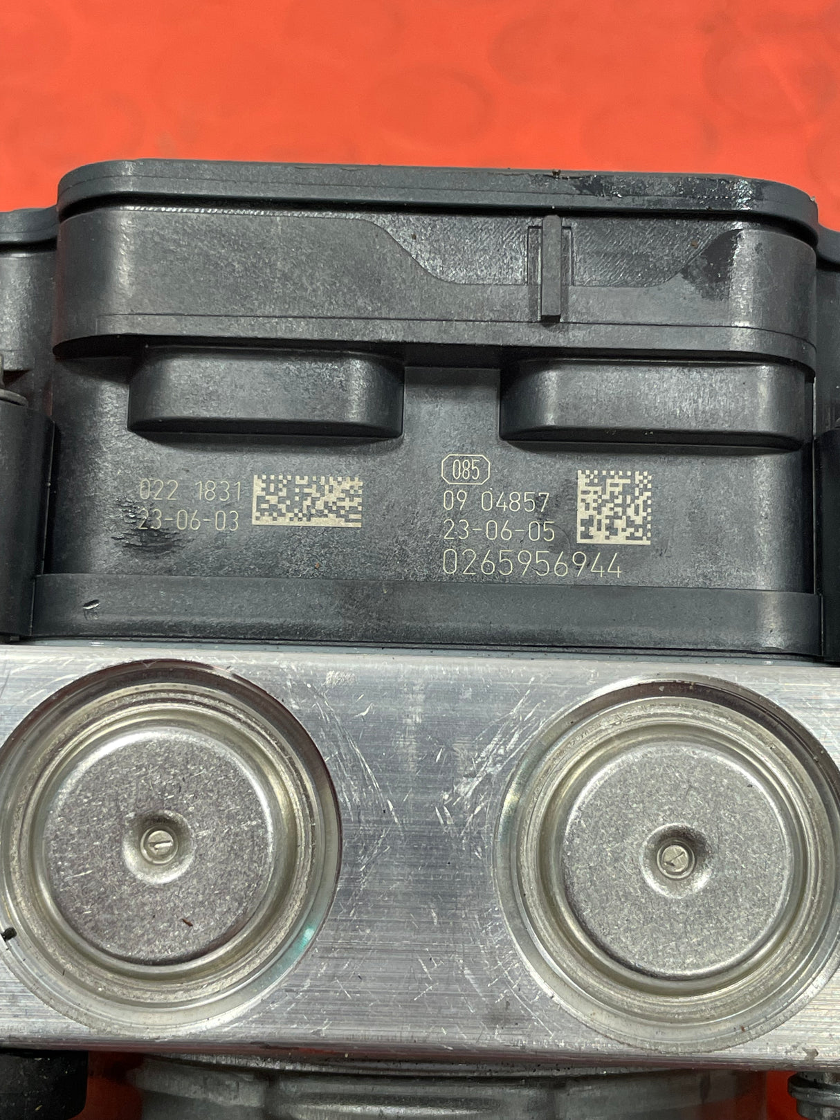 Citroen Berlingo Peugeot Partner ABS PUMP, CONTROL UNIT AND BRACKET 1.5 2019-2023 P/N 0265956944