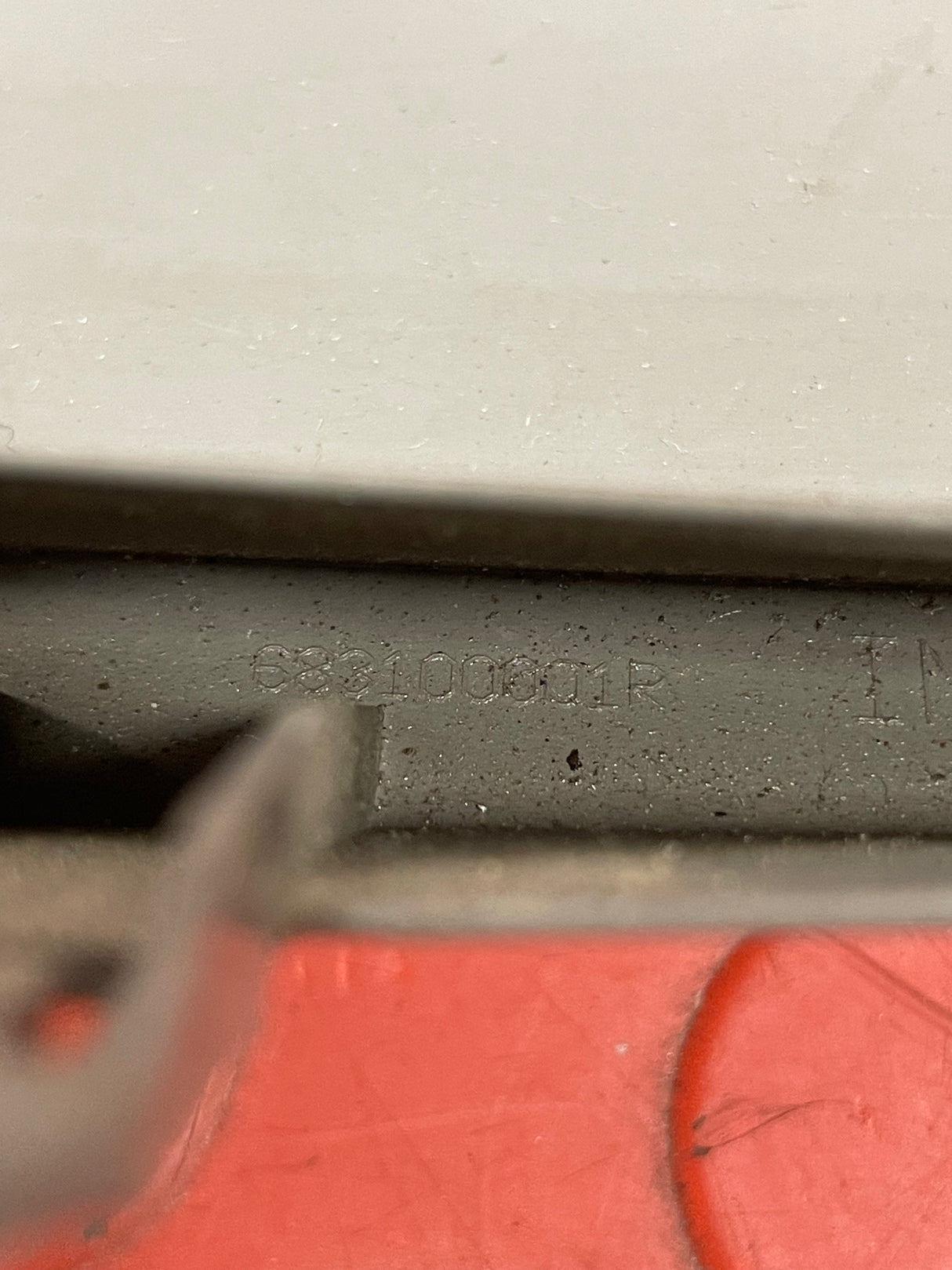 Renault Master DASH BOARD TOP POCKET COVER TRIM 2016 P/N 683100001R
