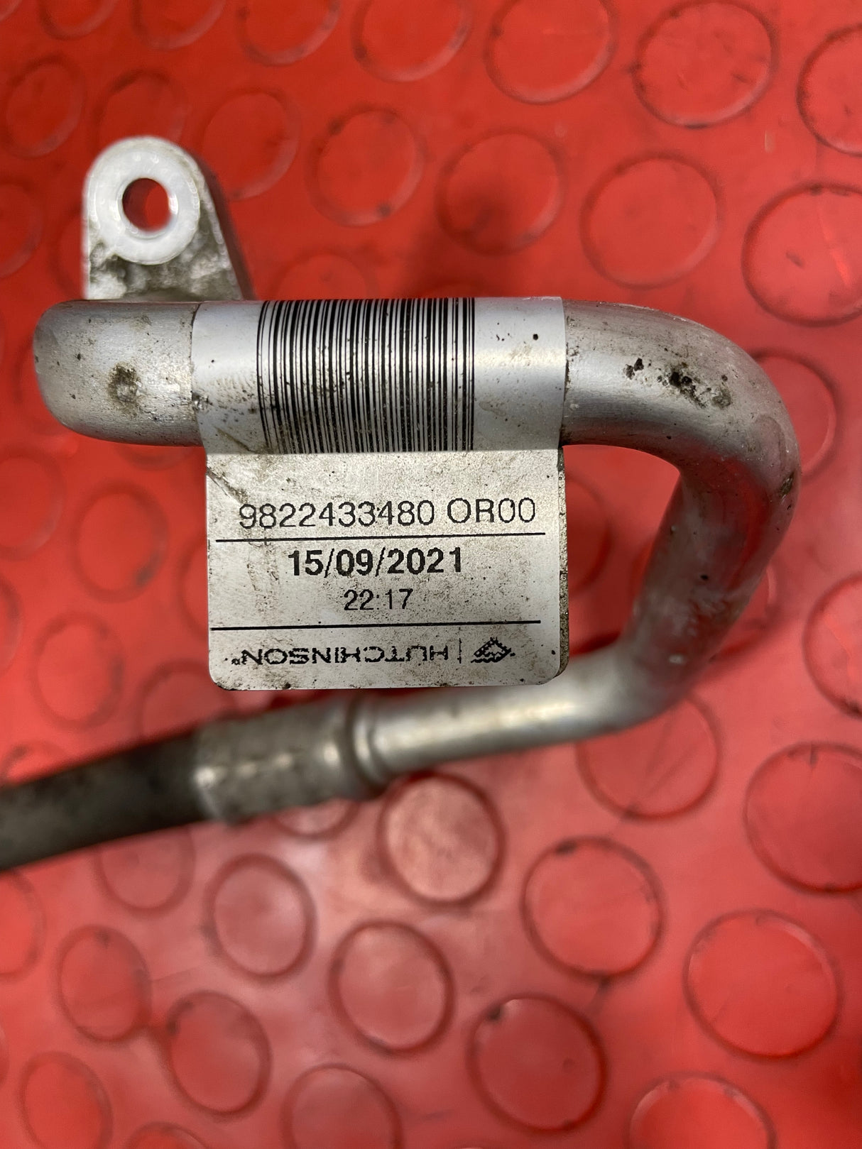 Citroen Berlingo/Peugeot Partner/Vauxhall Combo/Toyota Proace City AIR CONDITIONING PIPE 1.6/1.5 2019-2024 P/N 9822433480 - 1
