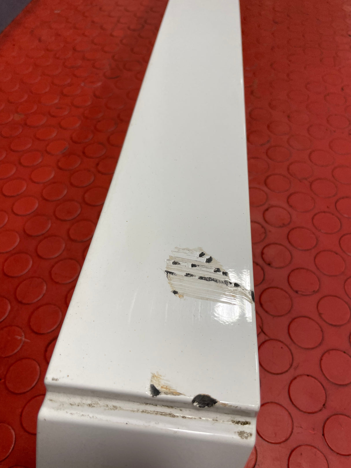 Citroen Dispatch/ Peugeot Expert/ Toyota Proace/Vauxhall Vivaro PASSENGER SIDE SLIDING DOOR RAIL TRIM (White) 2019-2023 P/N 9808384180 - 1