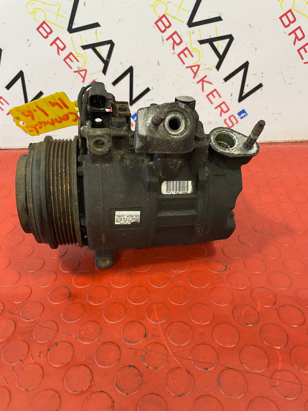Ford Connect AIR CONDITIONING COMPRESSOR 1.6 2014 P/N 4472807070