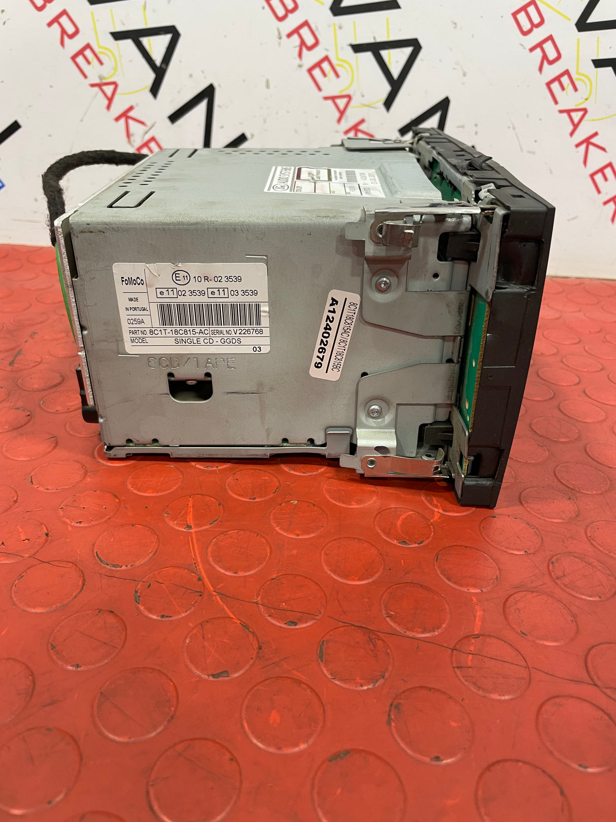 Ford Transit RADIO CD MULTIMEDIA PANEL MK7 2007-2013 P/N 8C1T18C815AC