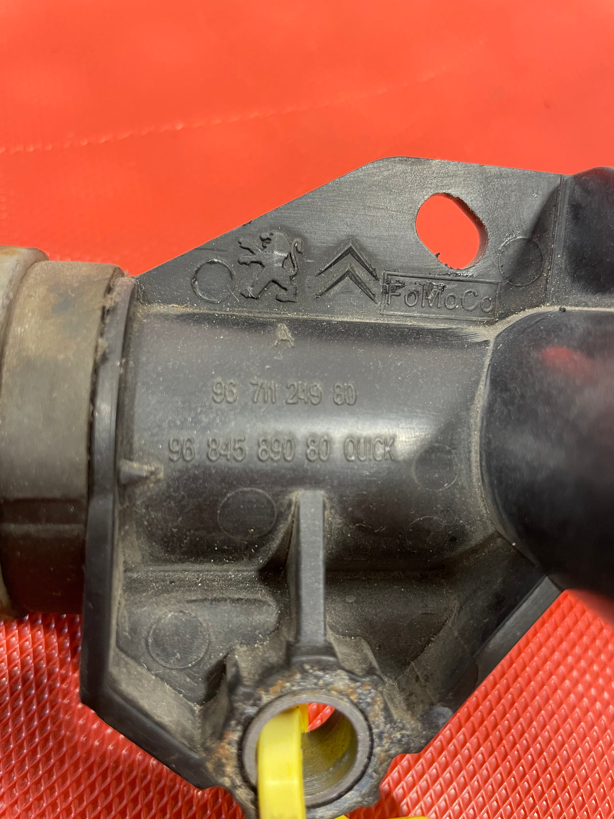 Peugeot Partner/Citroen Berlingo WATER PIPE 1.6 2014 P/N 9671124980