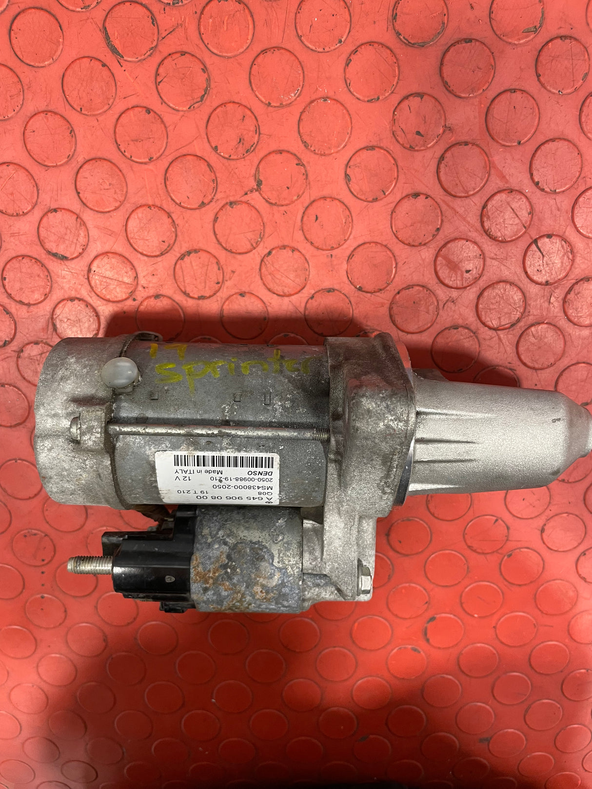 Mercedes Benz Sprinter STARTER MOTOR ASSEMBLY 2019 P/N A6459060800
