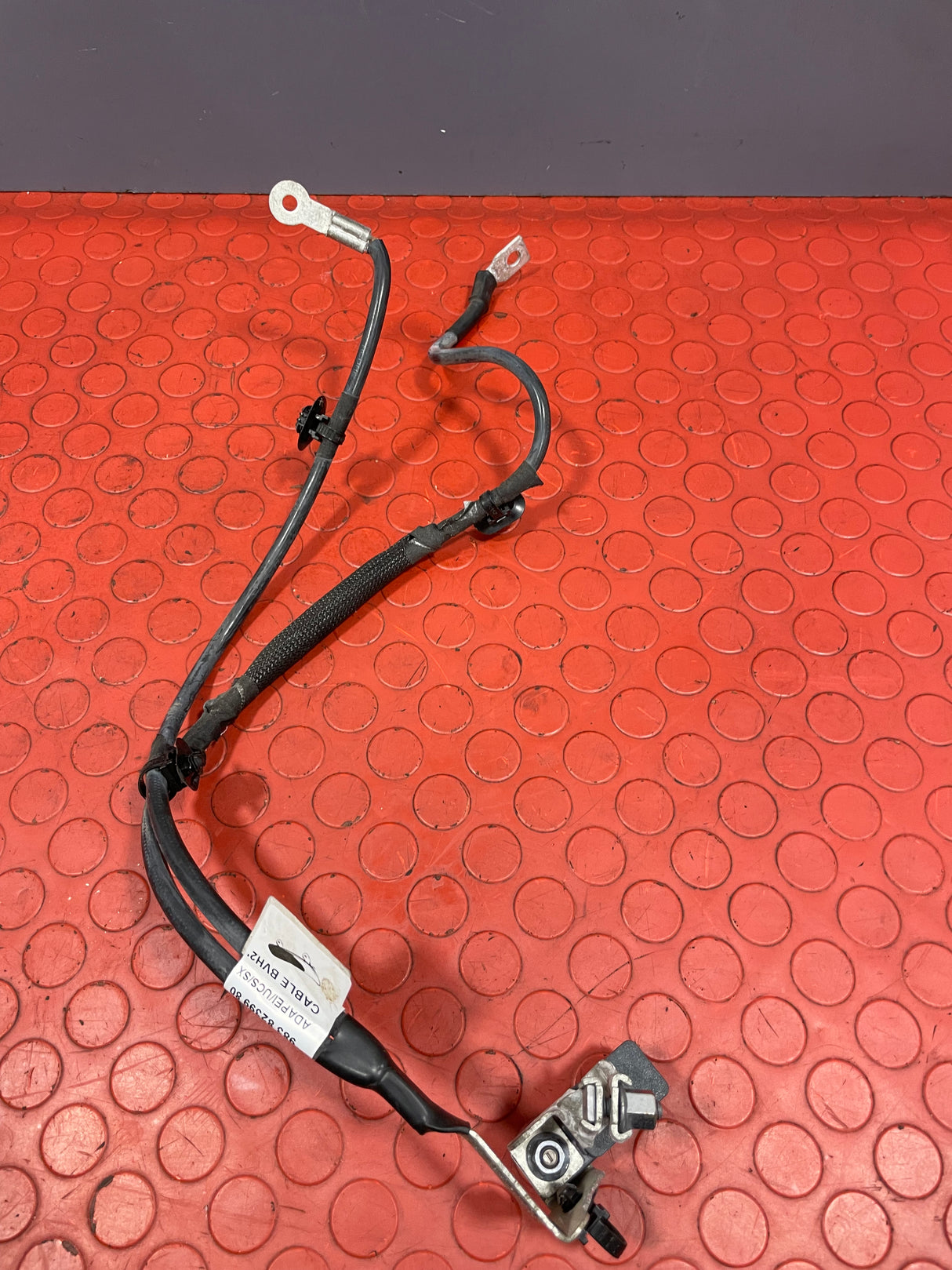 Citroen Berlingo/Peugeot Partner/Vauxhall Combo/Toyota Proace City BATTERY STATUS MODULE w/ NEGATIVE TERMINAL CABLE 2019-2024 P/N 9838135480 / 9838239980