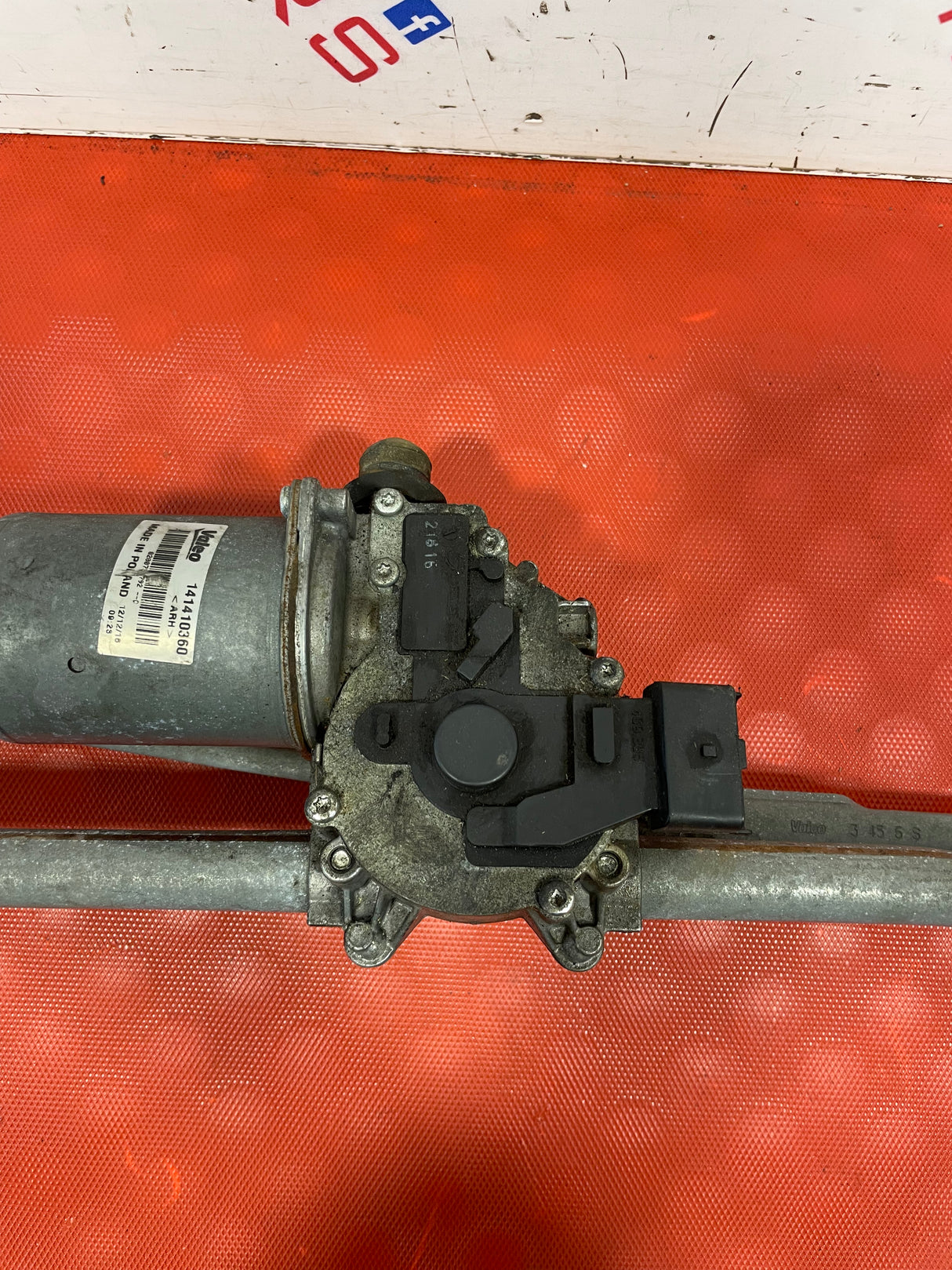 Renault Master FRONT WIPER MOTOR AND LINKAGE 2016 P/N 8200734792