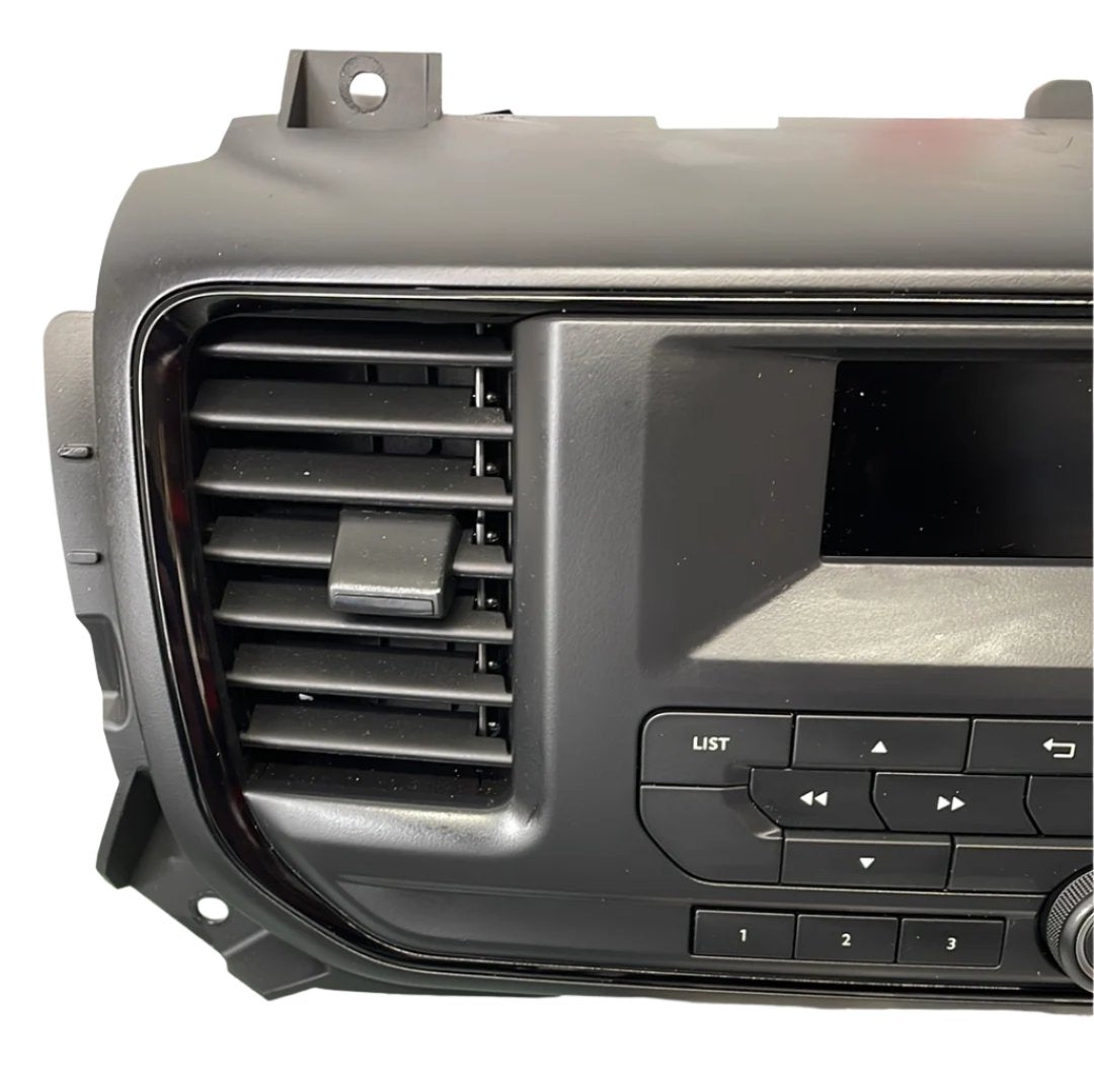 2020 Vauxhall Vivaro Radio screen, head-unit and controls