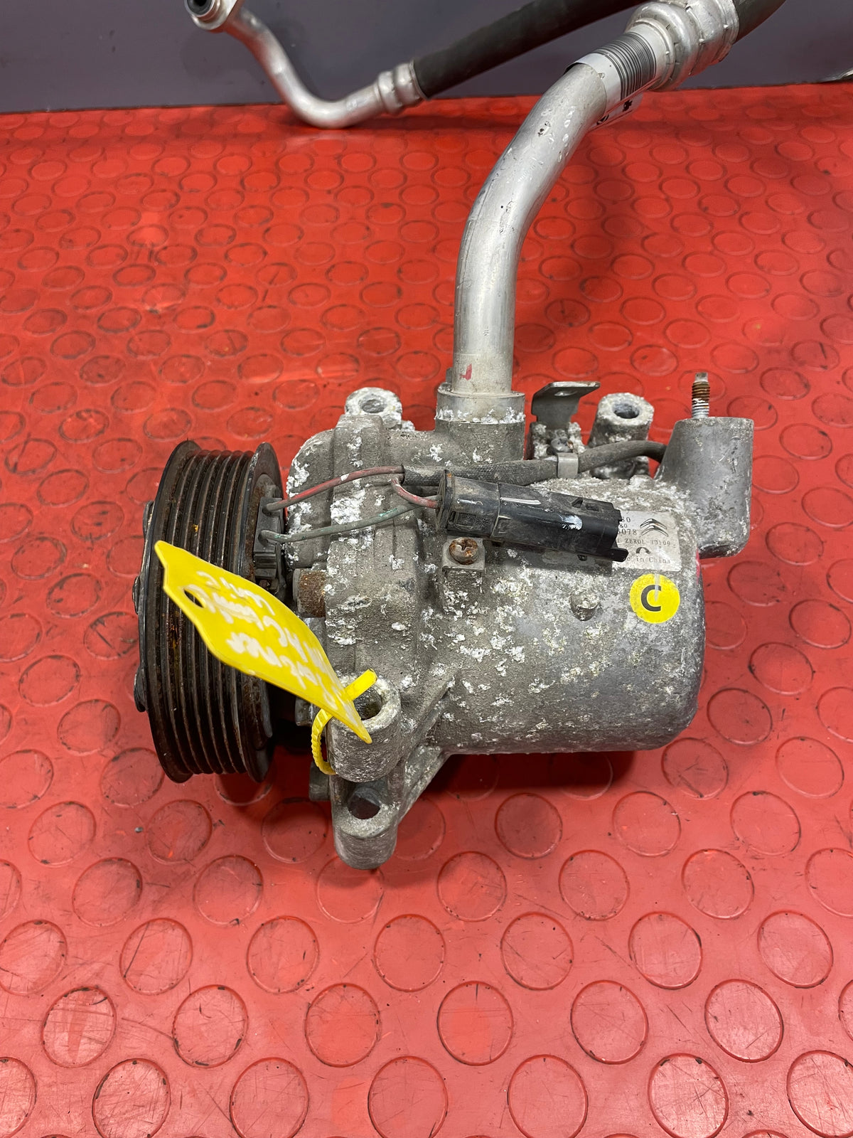 Citroen Berlingo/Peugeot Partner/Vauxhall Combo/Toyota Proace City AIR CONDITIONING PUMP 1.5 2 PIN 2019-2024 P/N 9810349980 - 8