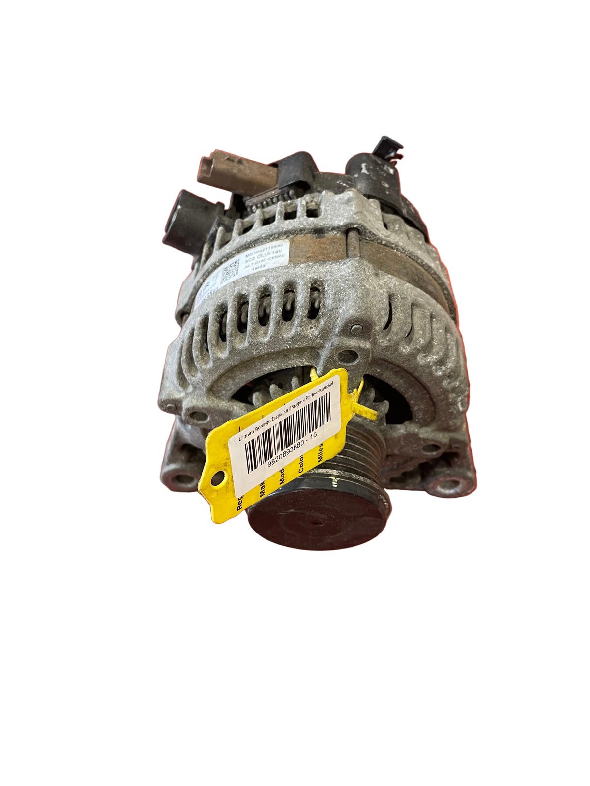 Citroen Berlingo/Dispatch /Peugeot Partner/Vauxhall Combo/Toyota Proace City ALTERNATOR 1.5 2019-2024 P/N 9820893880 - 16