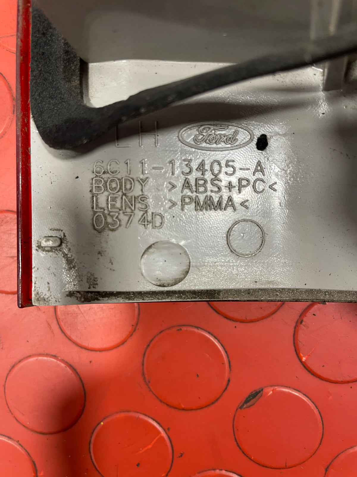 Ford Transit Mk7 N/S PASSENGER TAILLIGHT (DAMAGED LENS) 2006-2013 P/N 6C1113405A - 3