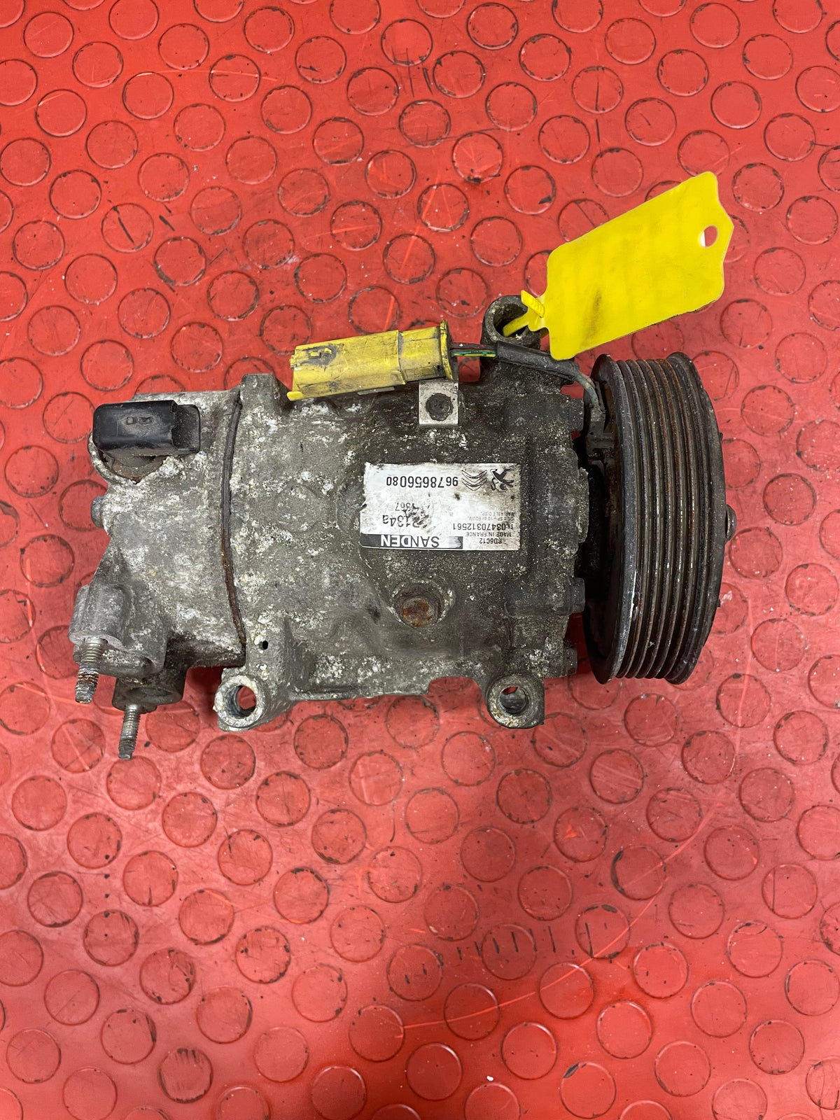 Citroen Berlingo/Peugeot Partner AIR CONDITIONING PUMP (2Pins) 2011-2018 P/N 9678656080 - 13