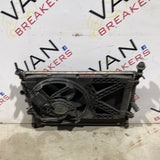 Ford Transit Mk7 FWD WATER COOLANT RADIATOR WITH FAN 2.2 2007-2011 P/N 7C118005AB