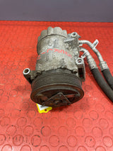 Citroen Berlingo/Peugeot Partner AIR CONDITIONING PUMP W/ HOSE (2Pin) 2011-2018 P/N 9678656080 - 7