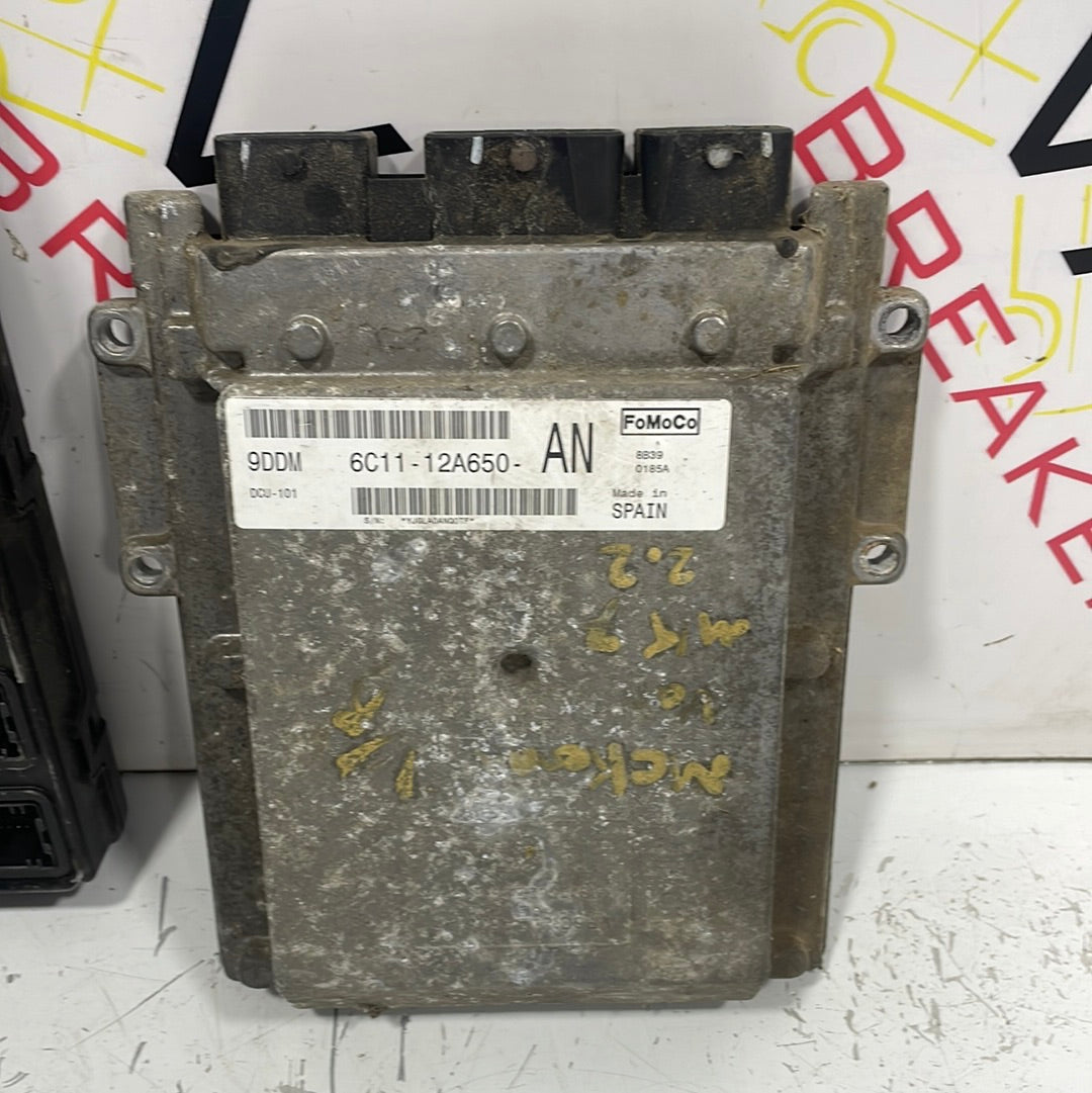 Ford Transit MK7 BSI KIT WITH KEY CHIP 2.2 FWD 2006/2013 P/N 6C1112A650AN