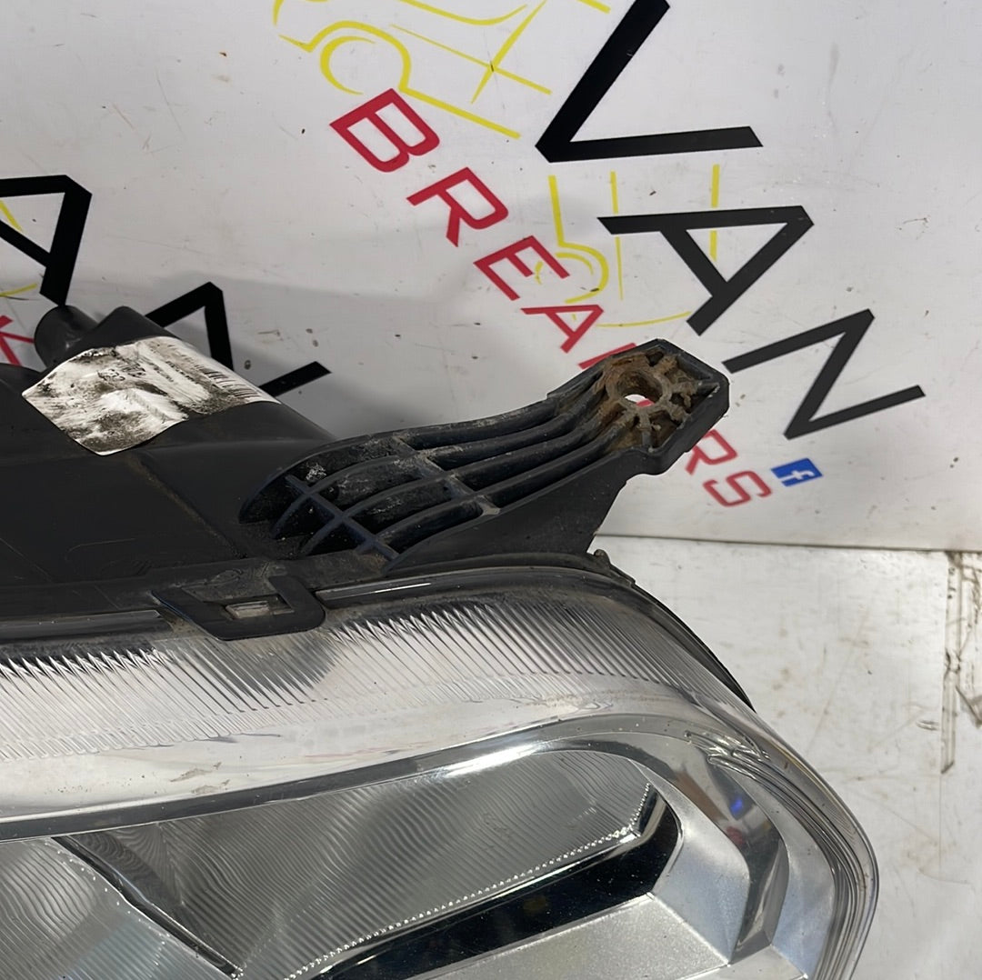 Ford Transit Mk8 DRIVER SIDE HEADLIGHT (Chrome Interior) 2014-2019 P/N BK3113W029B