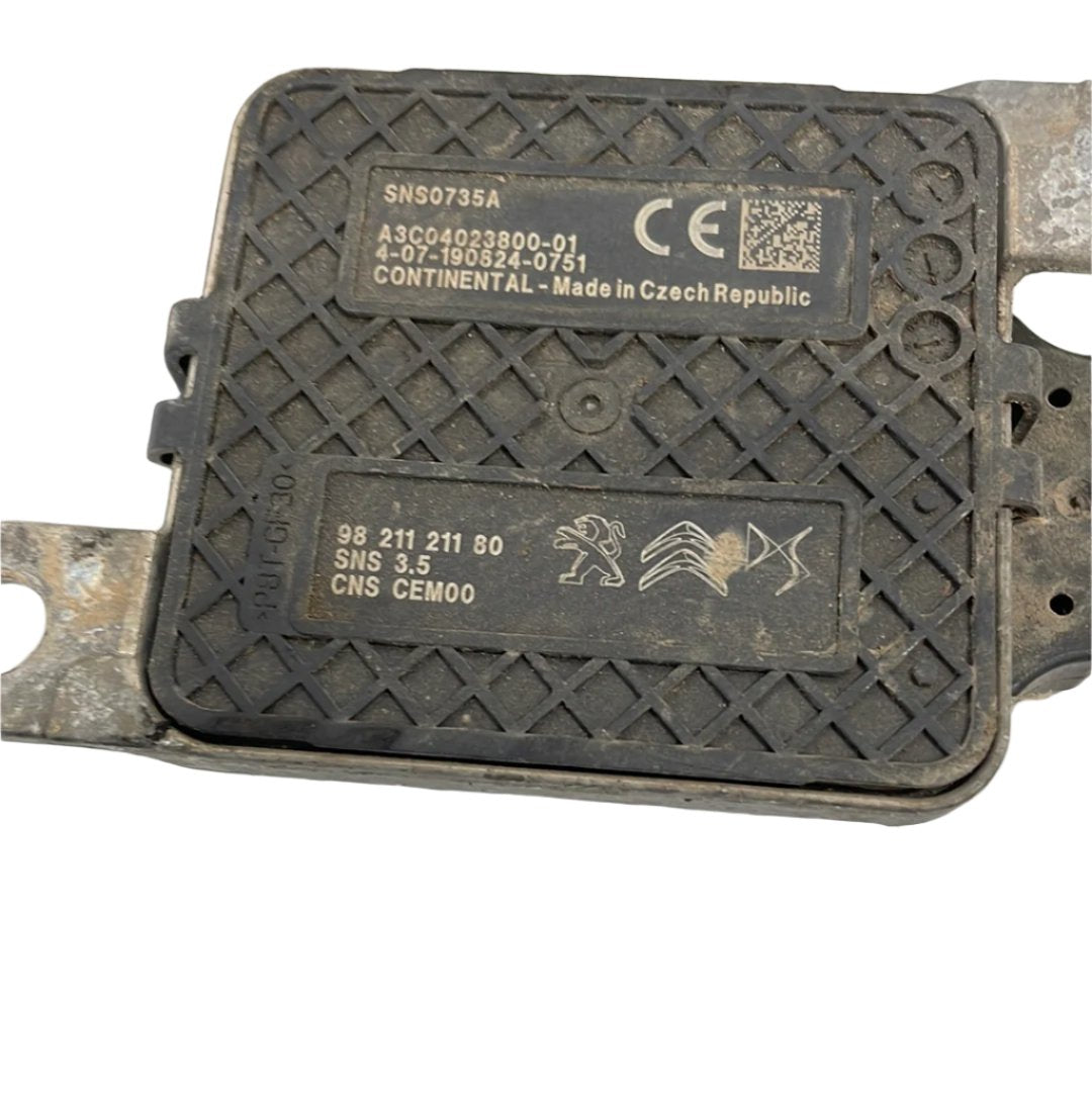 Citroen Berlingo/Peugeot Partner NOX SENSOR 1.5/1.6 2016-2023 P/N 9821121180