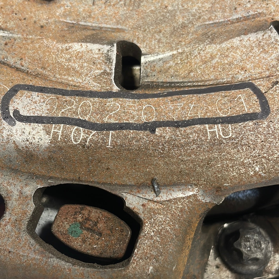 Volkswagen Crafter/Mercedes Sprinter RWD CLUTCH KIT WITH CLUTCH PRESSURE PLATE AND FLYWHEEL 2.2 2007 P/N 0202507401