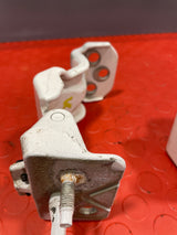 Ford Transit MK8 REAR DOOR HINGES Upper and Lower Pair White 2016-2023 P/N HK31V429A15