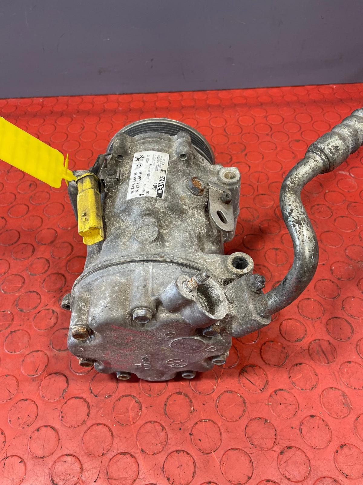 Peugeot Boxer/Citroen Relay/Fiat Ducato AIR CONDITIONING PUMP 2016-2023 P/N 9819711380 - 1