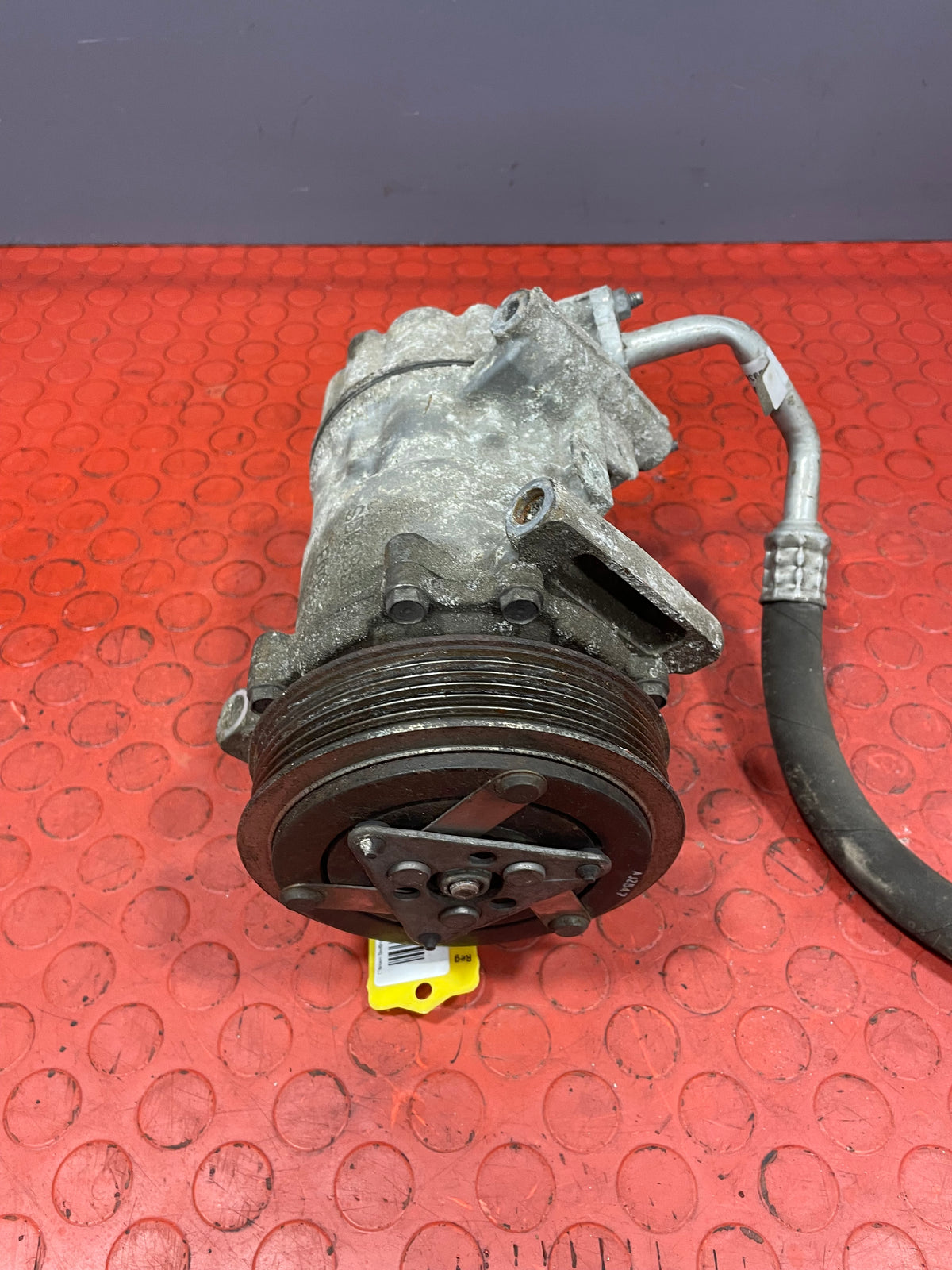 Citroen Berlingo/Peugeot Partner AIR CONDITIONING PUMP W/ HOSE (2Pin) 2011-2018 P/N 9678656080 - 2