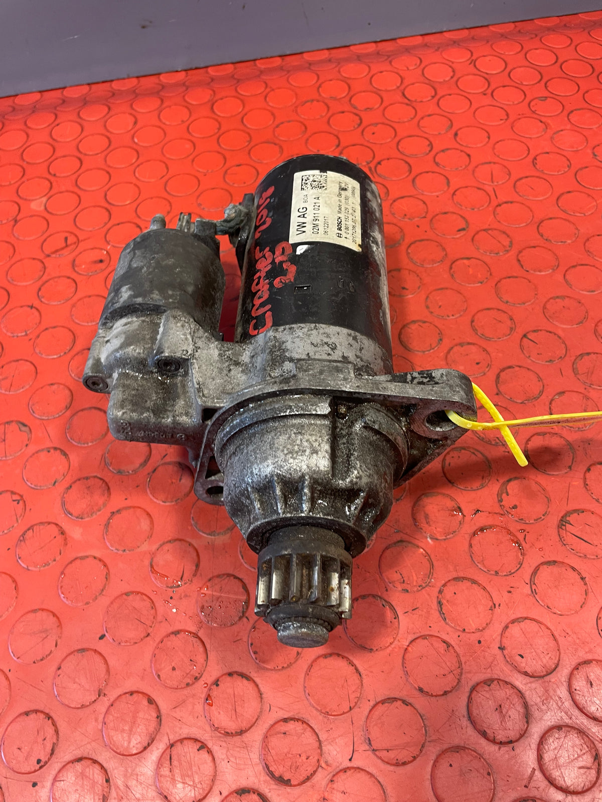 Volkswagen Crafter STARTER MOTOR 2.0 FWD 2019-2021 P/N 02M911021A - 2