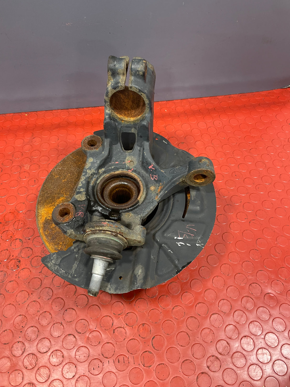 Ford Transit Custom FRONT WHEEL HUB AND ROTOR DISC Driver's Side 2016-2023 R/N BK211125GA / 3K185AA