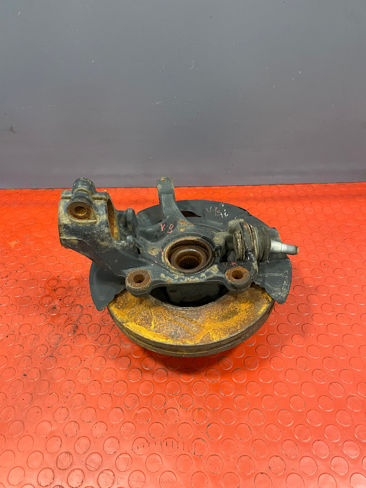 Ford Transit Custom FRONT WHEEL HUB AND ROTOR DISC Driver's Side 2016-2023 R/N BK211125GA / 3K185AA