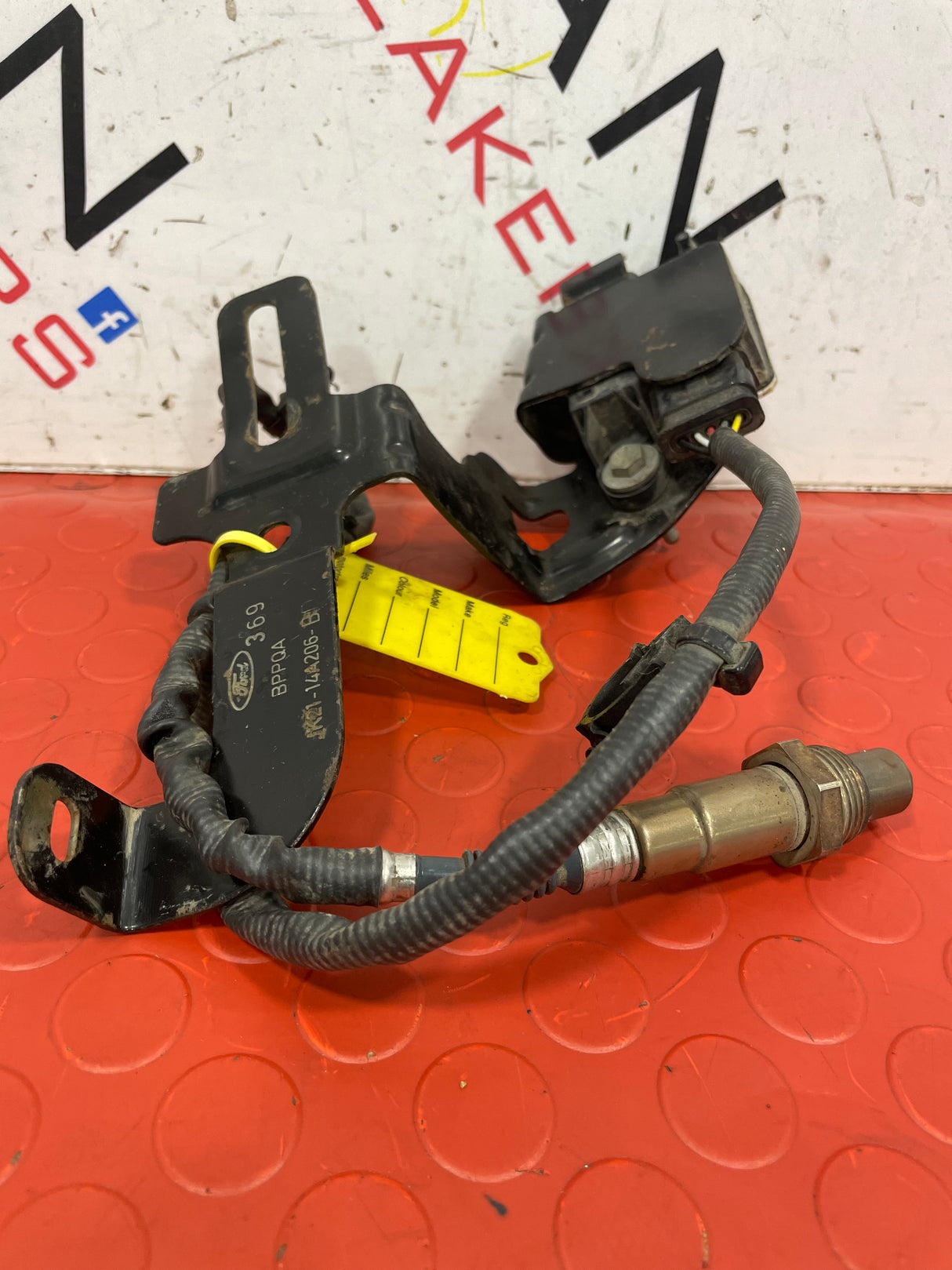 Ford Transit Custom MK8 EXHAUST SENSOR AND BRACKET (NOX SENSOR) 2.0TDCI 2018-2023 P/N JK2114A206BD
