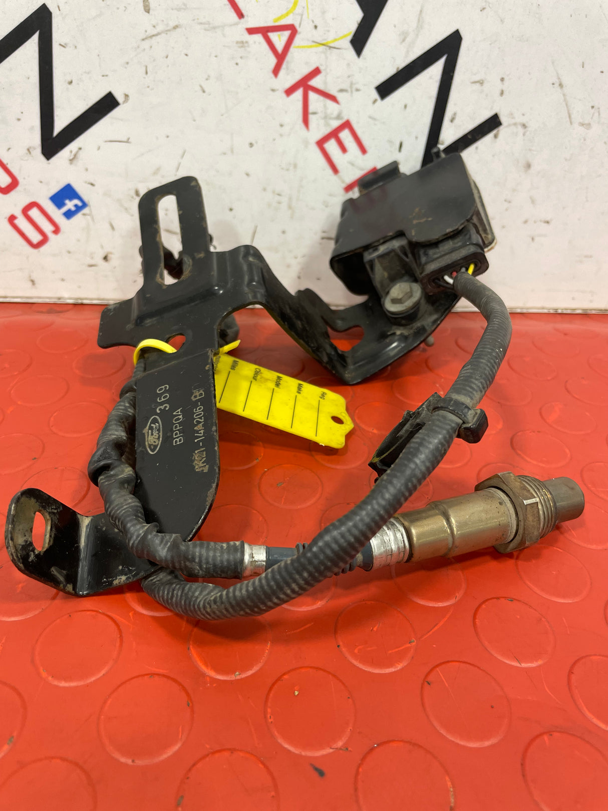 Ford Transit Custom MK8 EXHAUST SENSOR AND BRACKET (NOX SENSOR) 2.0TDCI 2018-2023 P/N JK2114A206BD