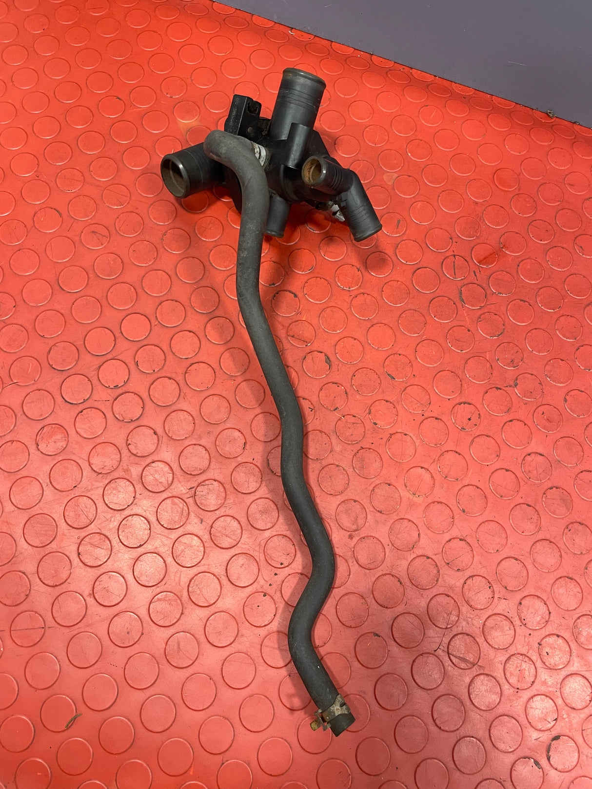 Ford Transit Euro 5 Mk7 Mk8 THERMOSTAT HOUSING w/ Switch & Sensor  2.2 TDCI 2018 P/N BK3Q8A586AB