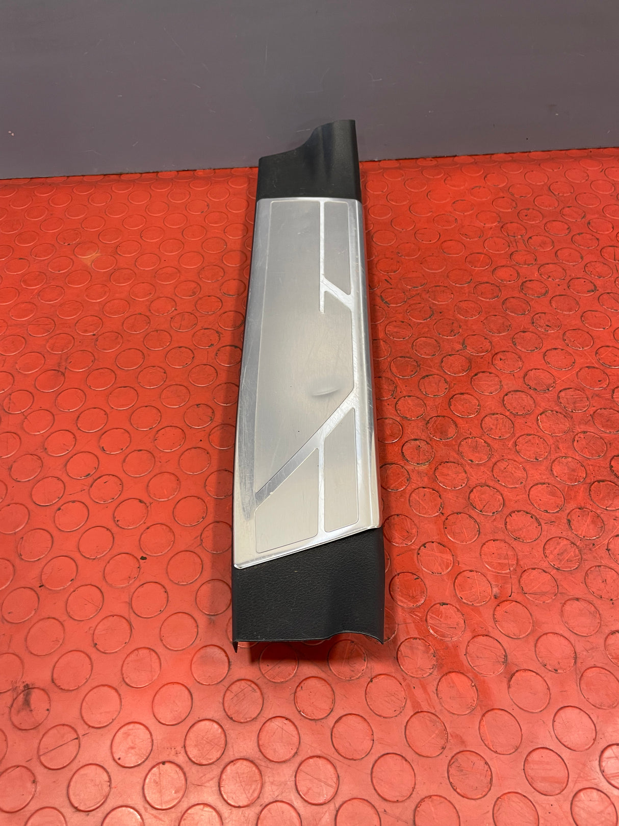 Toyota Hilux Invincible INNER CHROME THRESHOLD DOOR SILL TRIM Rear Driver's Side 2016-2023 P/N 67917KK010