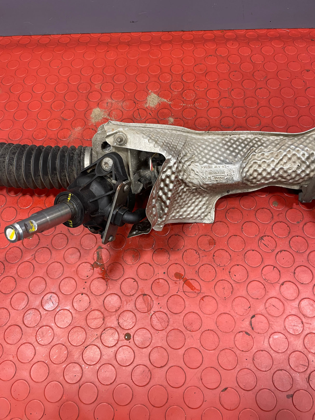 Citroen Berlingo/Peugeot Partner/Vauxhall Combo/Toyota Proace City COMPLETE POWER STEERING RACK 1.5 2019-2024 P/N 9824390580 - 1 / 6820000302