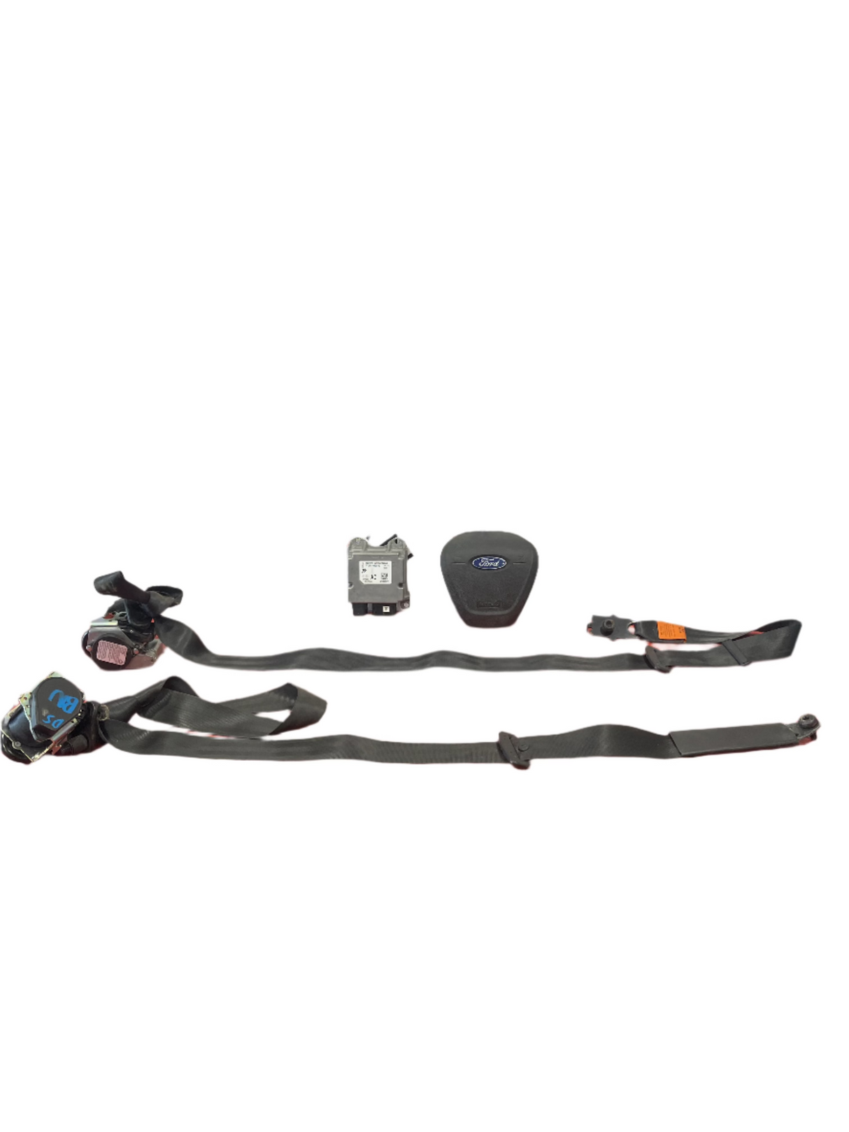 Ford Transit Custom AIR BAG KIT 2013-2018 INCLUDES RESTRAINT CONTROL MODULE, STEERING WHEEL AIR BAG, P/S SEATBELT AND D/S SEATBELT P/N BK3T14B321AD