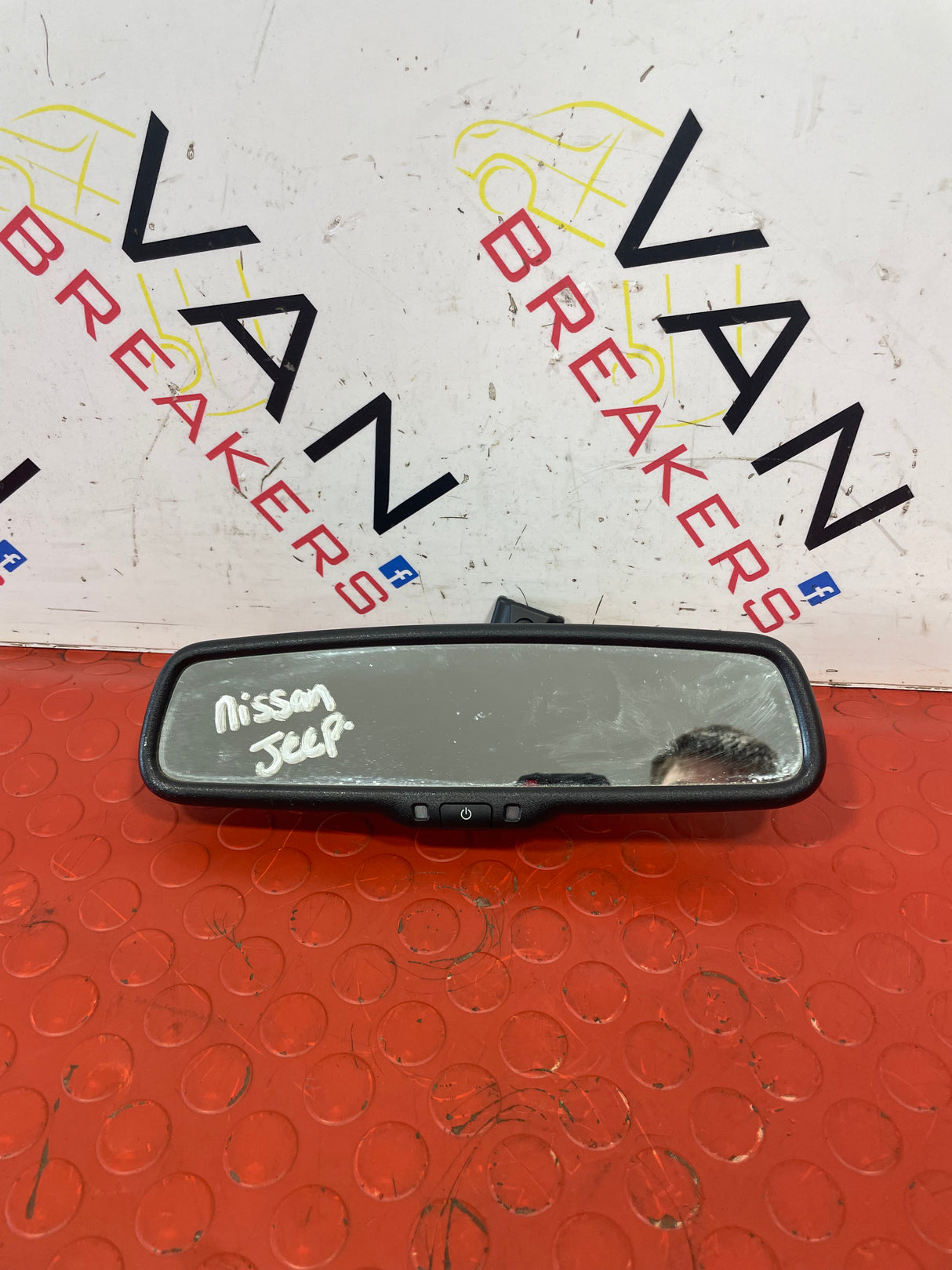Nissan Navara NP300 REAR VIEW MIRROR 2018 P/N 963217990A