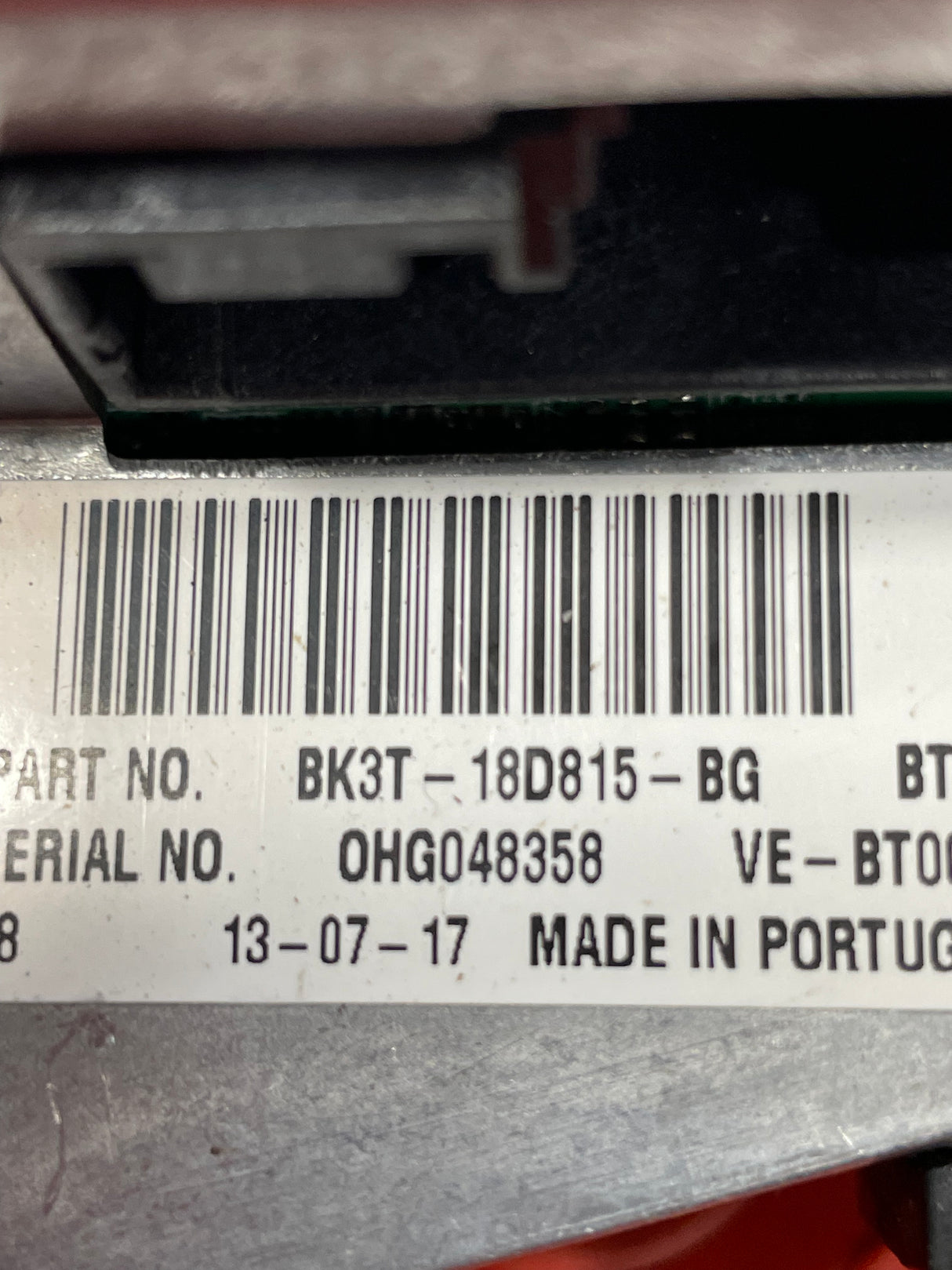 Ford Transit MK8 MULTIMEDIA RADIO HEAD UNIT BLUETOOTH USB 2013-2018    P/N BK3T18D815BG