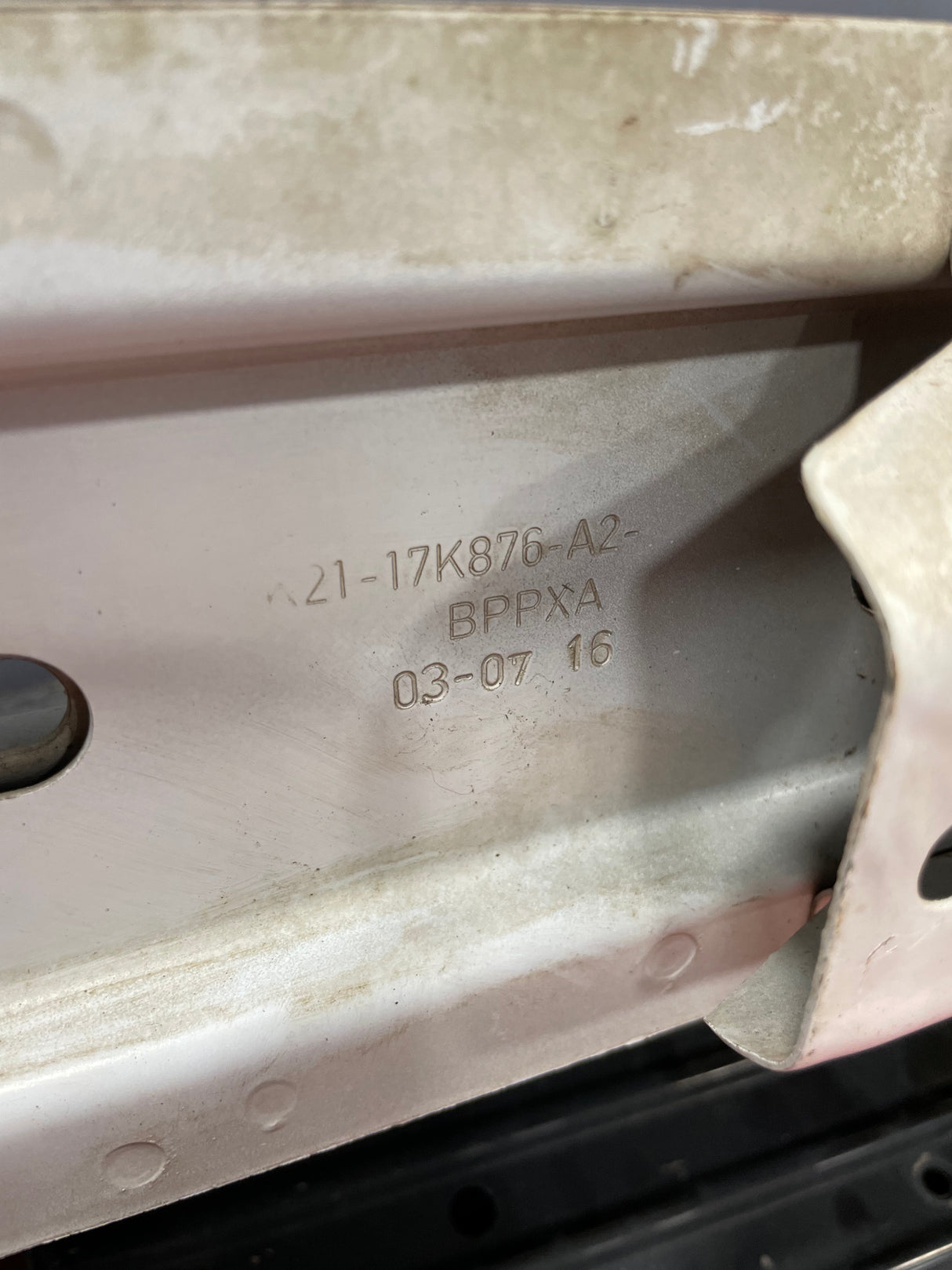 Ford Transit FRONT BUMPER REINFORCEMENT PANEL 2016-2023  P/N BK2117k876A2