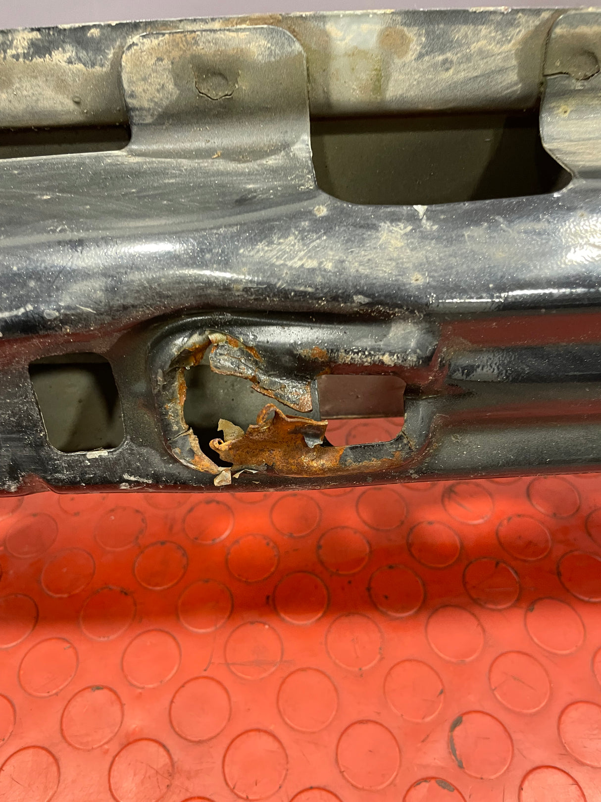 Ford Transit Custom FRONT BUMPER CRASH BAR (Panther Black) 2016 P/N Bk2117K876A07 / 876A0214