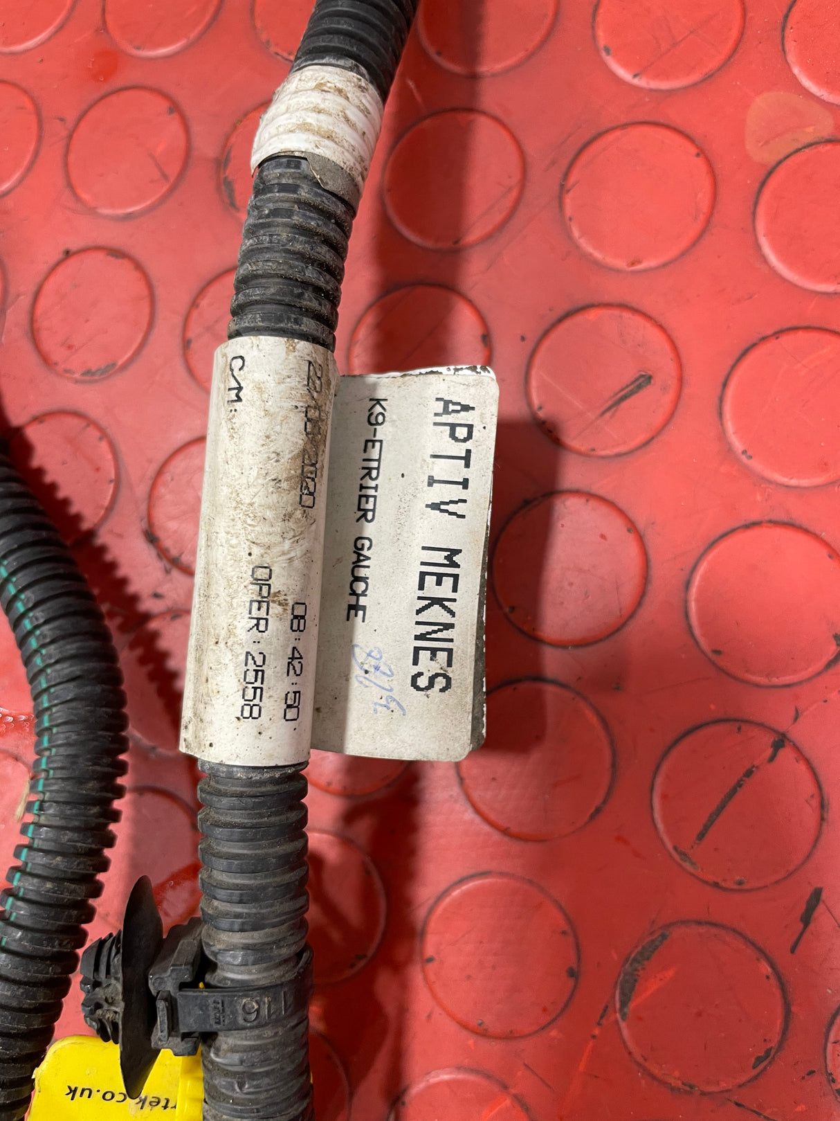 Peugeot Partner/Citroen Berlingo/Vauxhall Combo/Toyota Proace City REAR BRAKE ABS LOOM w/ SENSOR Passenger's Side 2019-2024 P/N 9828045780