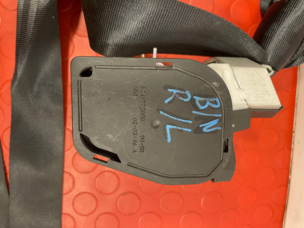 Ford Transit MK8 Tipper Crew Cab REAR RIGHT SEAT BELT  P/N BK31V611B68CBW