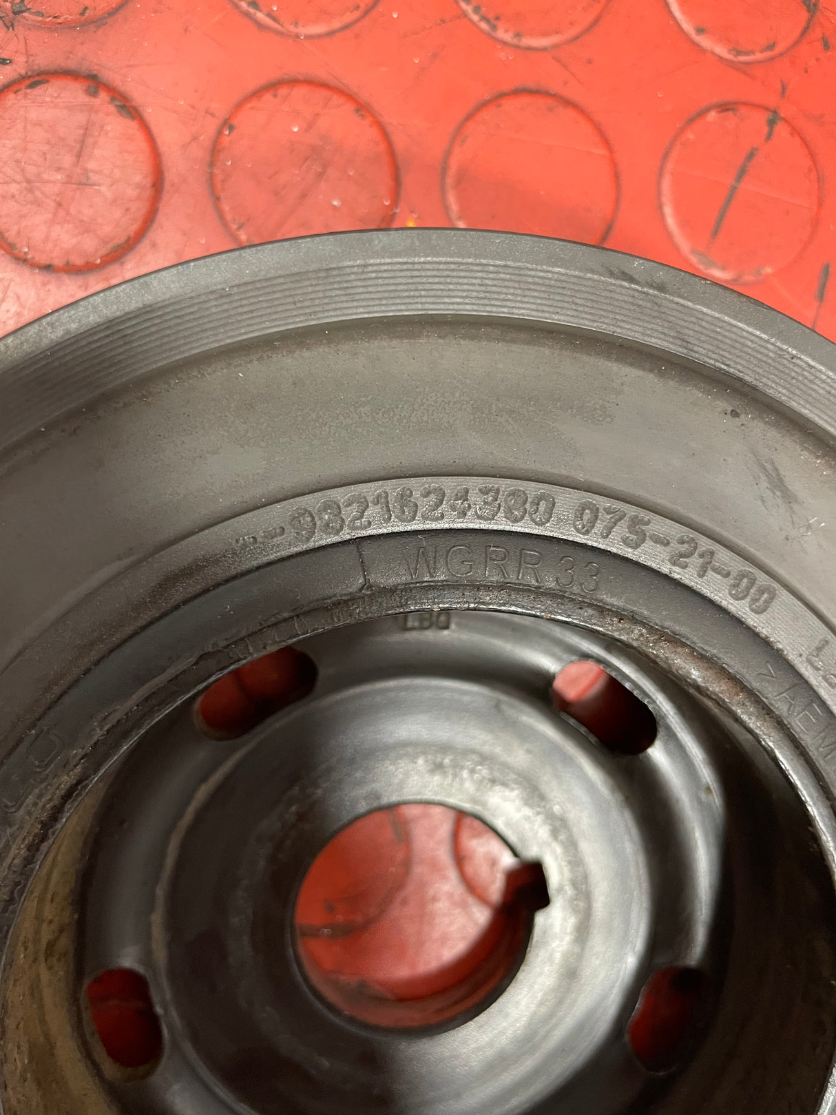 Citroen Dispatch/Peugeot Expert/Vauxhall Vivaro/Toyota Proace CRANKSHAFT PULLEY 1.5 2018-2025 P/N 9821624380