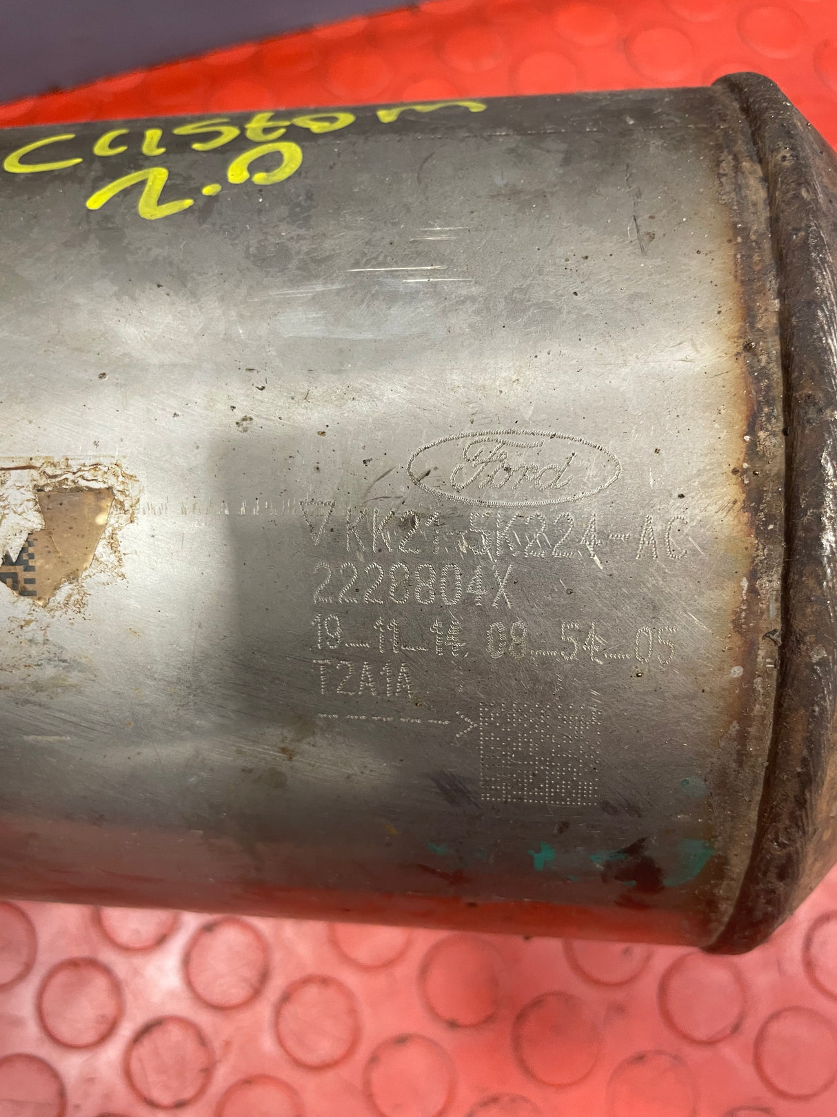 Ford Transit Custom CATALYTIC CONVERTER 2016-2023 P/N KK215K224AC