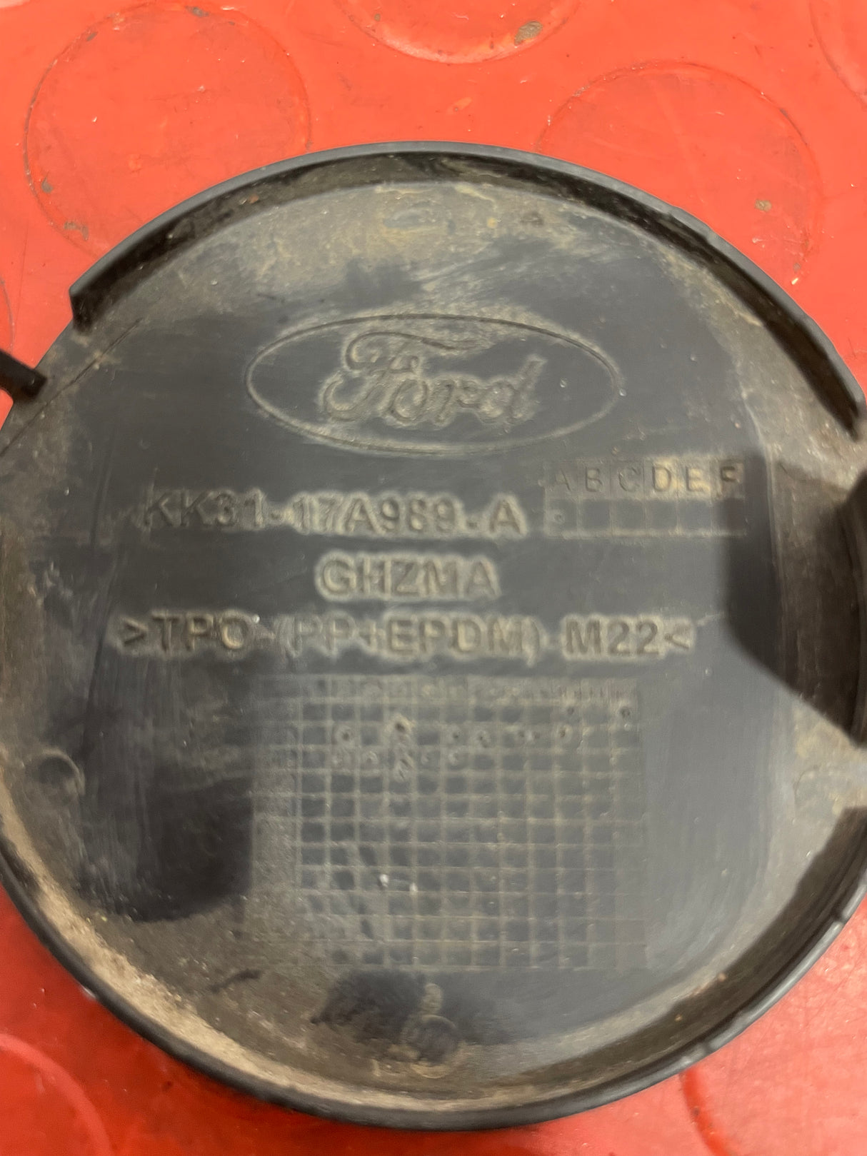 Ford Transit FRONT BUMPER TOW EYE COVER MK8 2019-ONWARD KK3117A989A