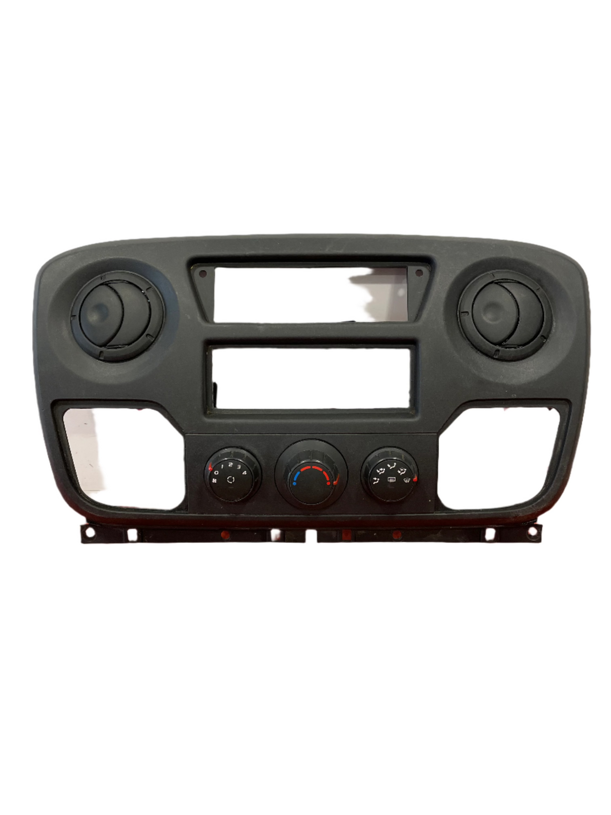 Renault Master DASHBOARD CENTRAL PANEL TRIM WITH VENTS AND CLIMATE CONTROLS 2018 P/N 682600025R