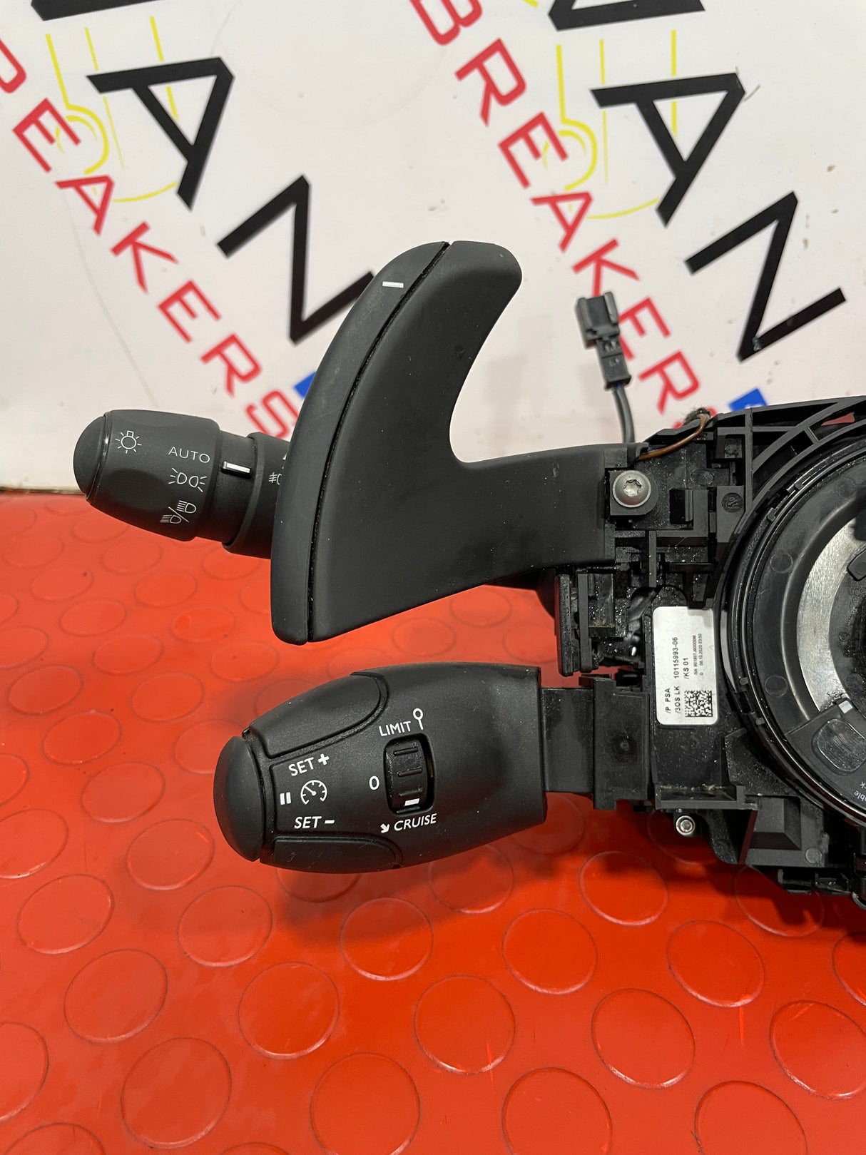 Peugeot Partner/Citroen Berlingo/Vauxhall Combo/Toyota Proace City AUTOMATIC STALKS AND SQUIB WITH PADDLE SHIFT CONTROLS AND CRUISE CONTROL 2018-2025 P/N 98312616ZD