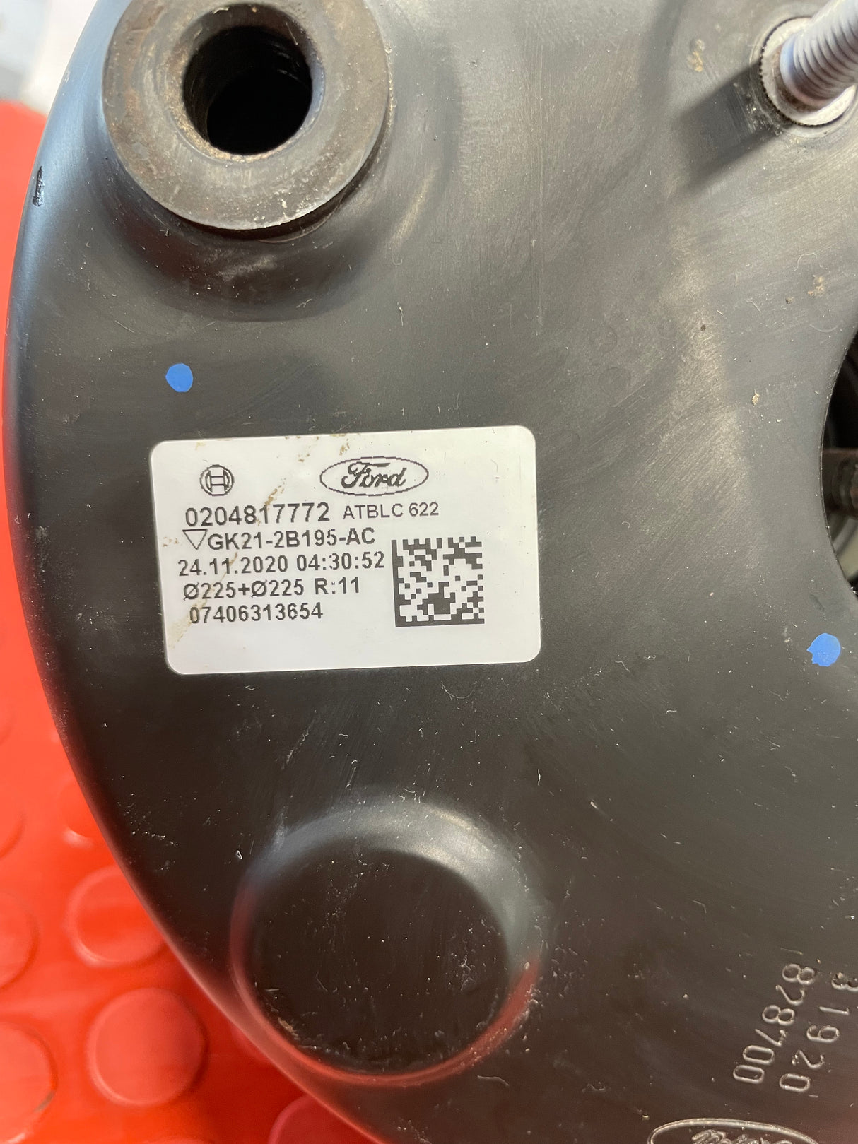 Ford Transit Custom BRAKE SERVO 2020 P/N GK212B195AC