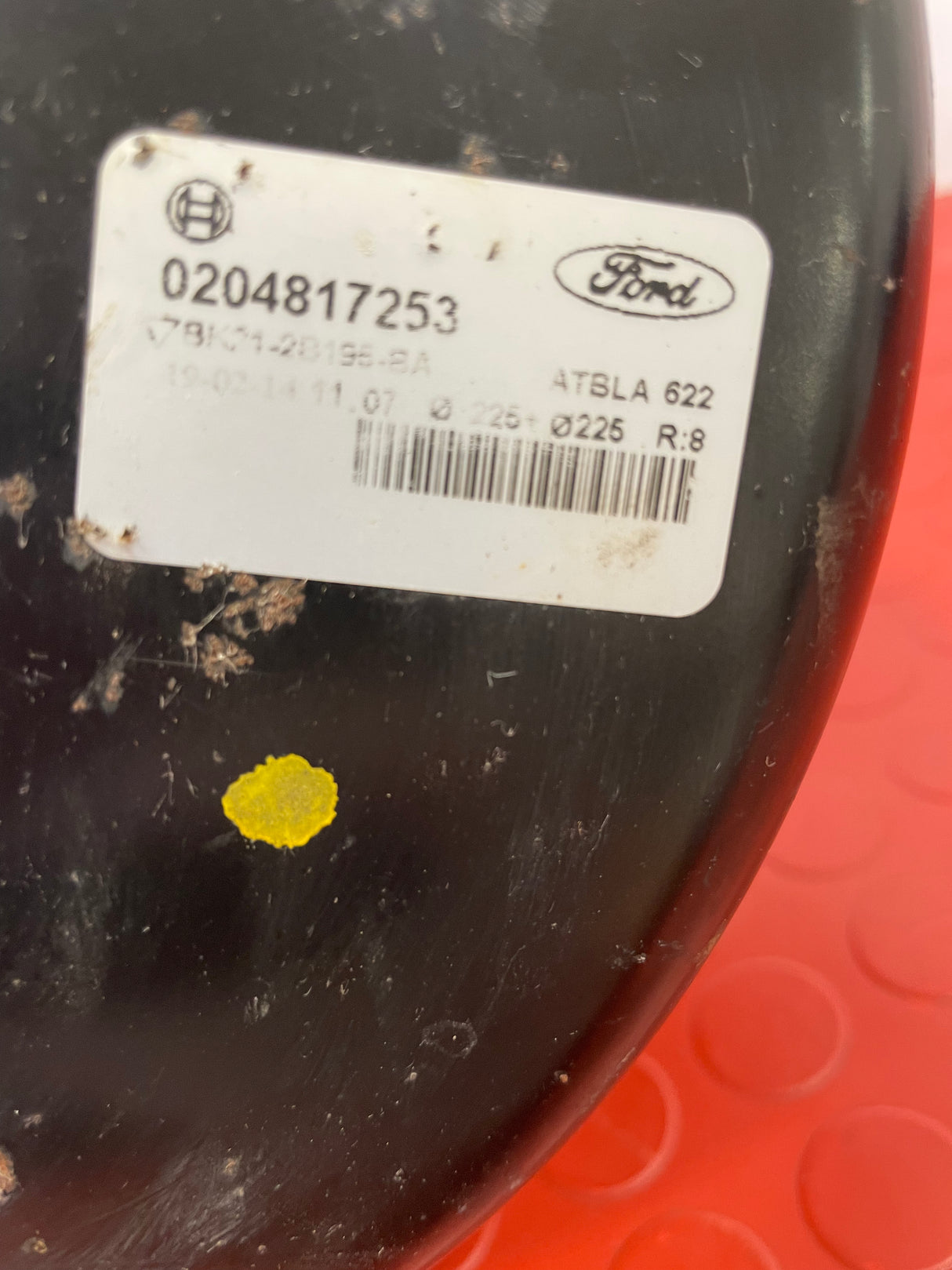 Ford Transit Custom BRAKE SERVO 2013-2018 2.2 FWD  P/N  BK212B195BA